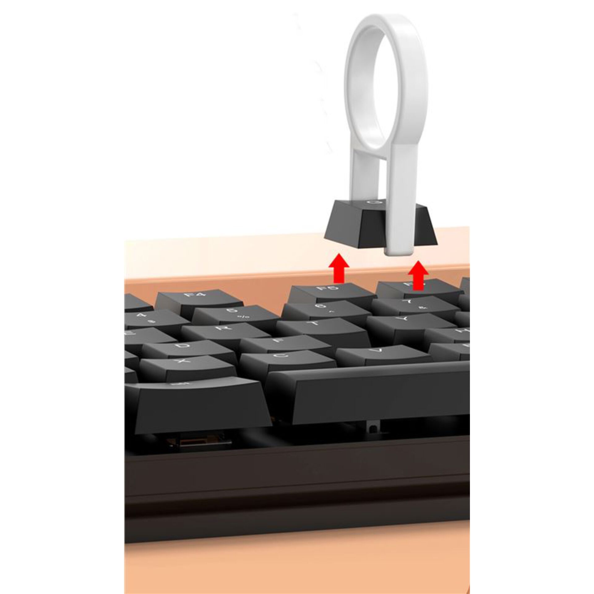 Tastatur, Ringclip, Ring, Ringpuffer, Überwachung