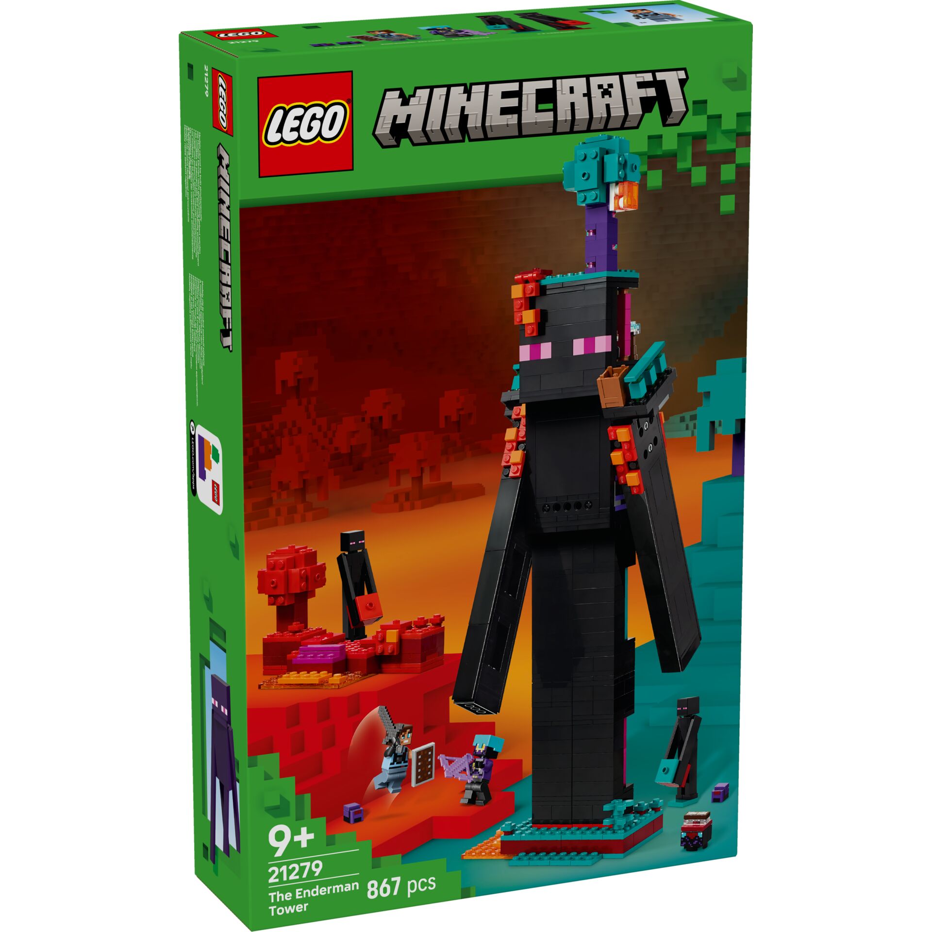 LEGO Minecraft 21279  Der Enderman-Turm