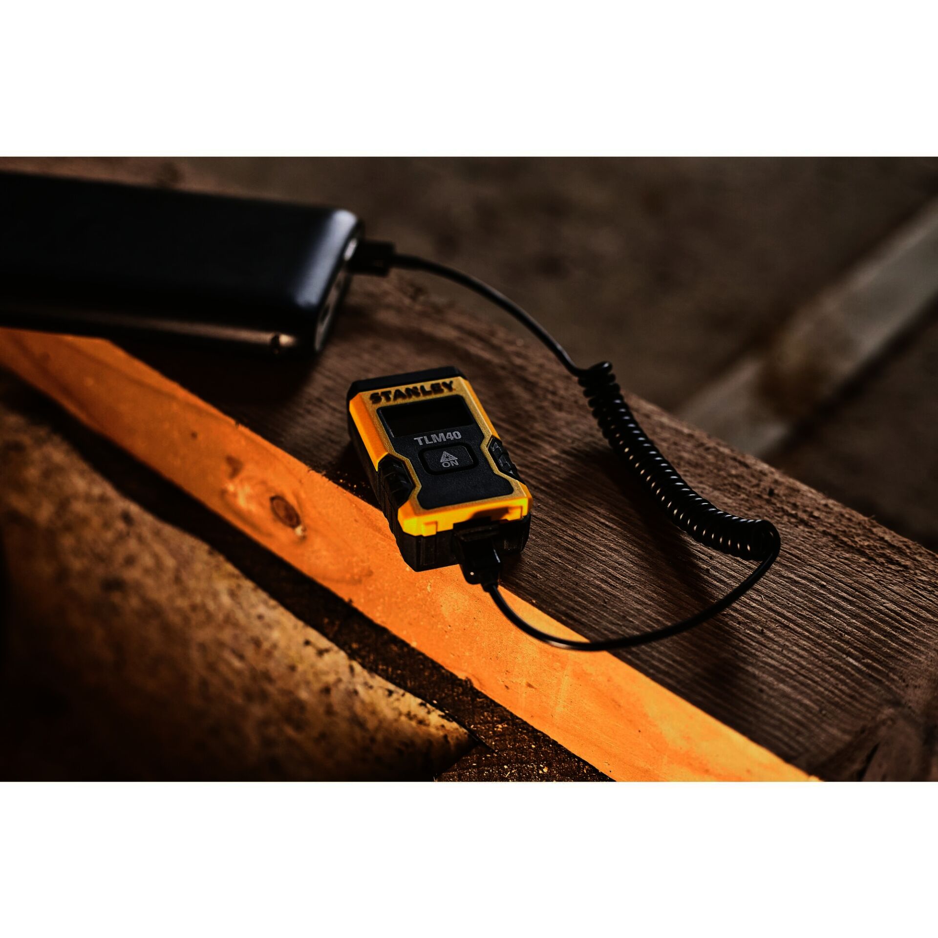 Taschenlampe, Werkzeug, Gelb, Kabel, Stromversorgung
