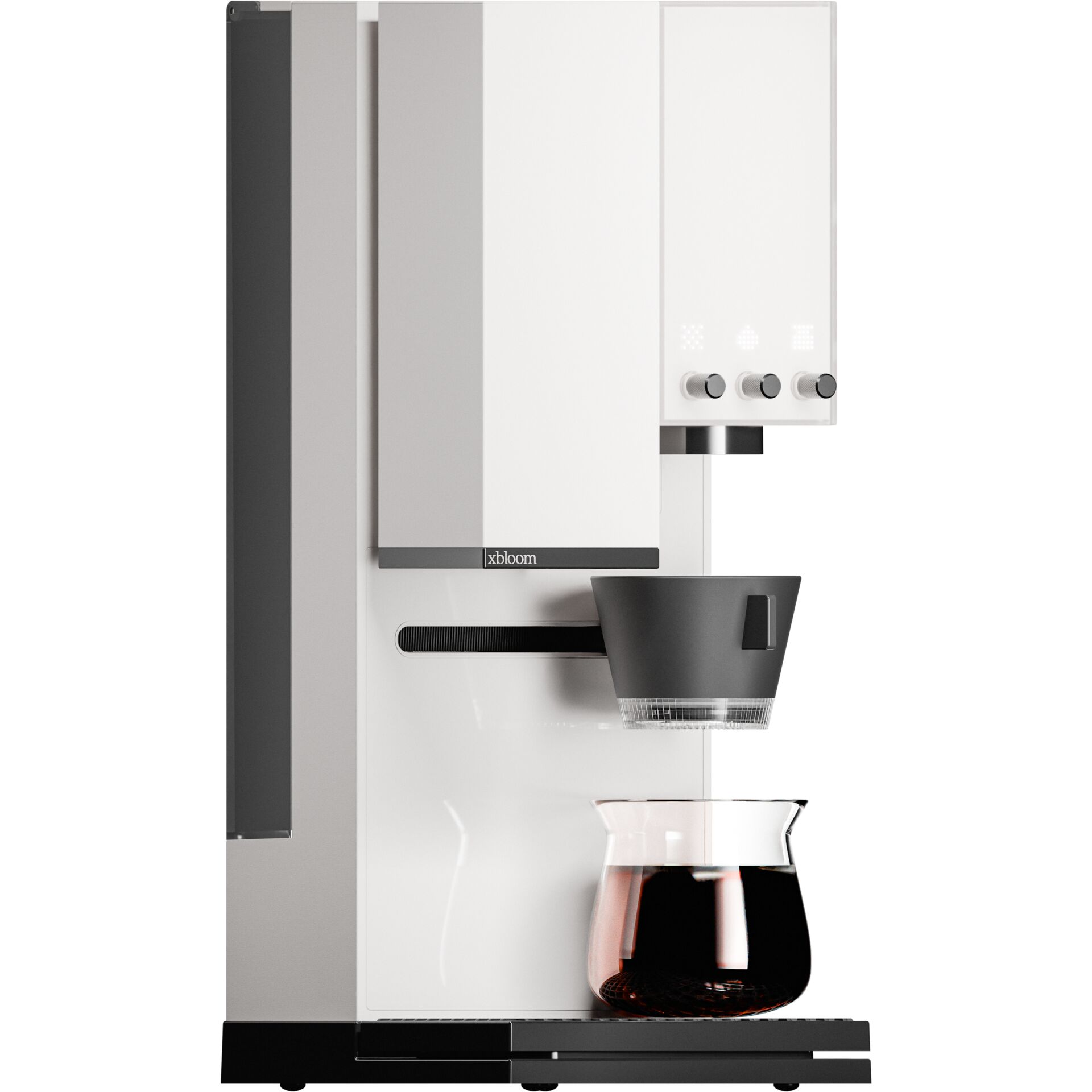 Kaffeemaschine, Espressoautomat, Filterkaffee, Kaffeeauslauf, Glaskanne