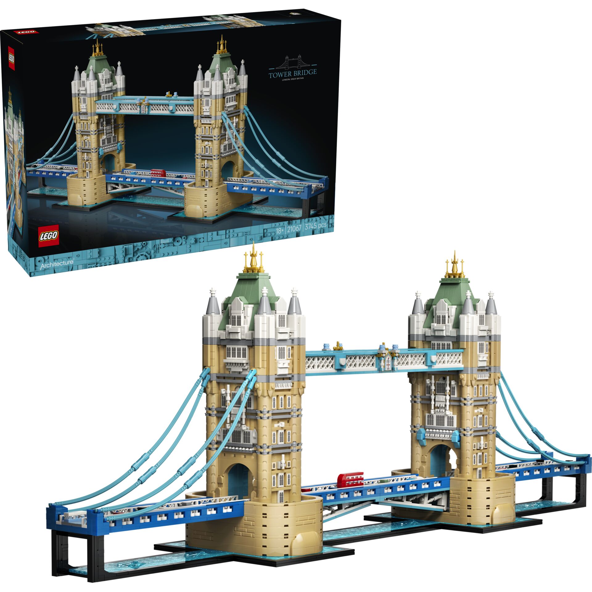 Brücke, Tower Bridge, Lego, Bausteine, Modell
