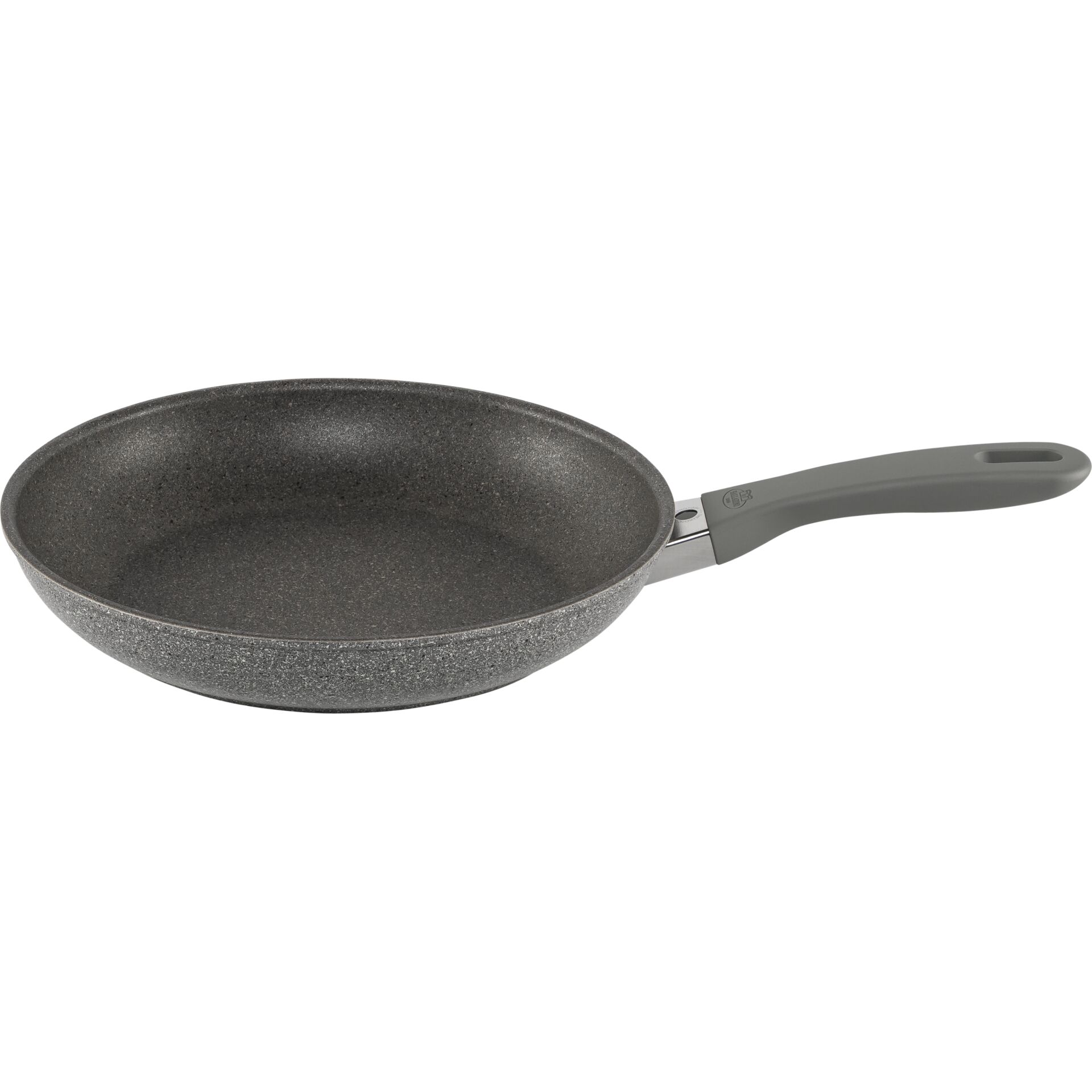 Bratpfanne, Antihaft, Granitbeschichtung, Grau, Kochpfanne