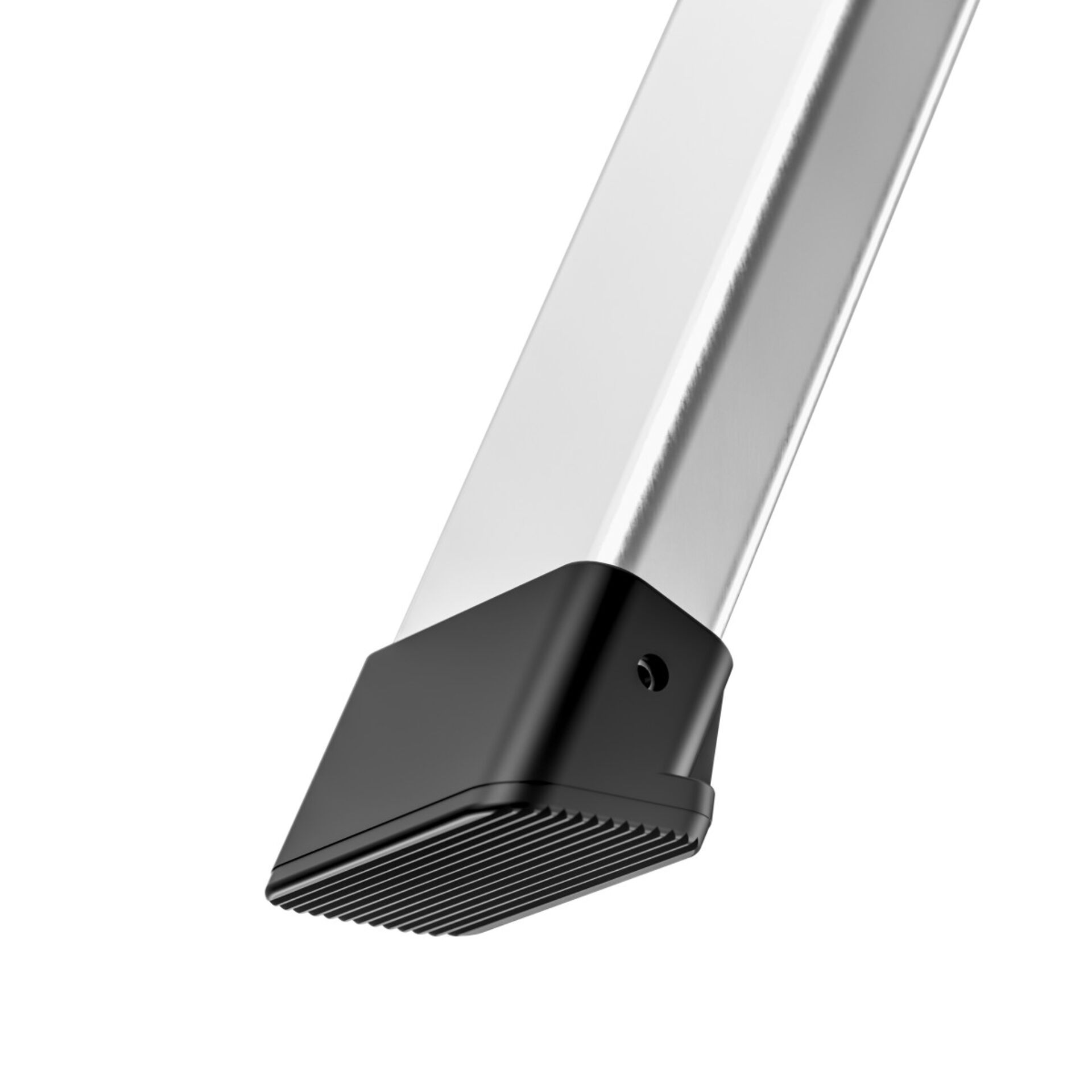 metallstange, endkappe, silber, aluminium, grip/fußauflage