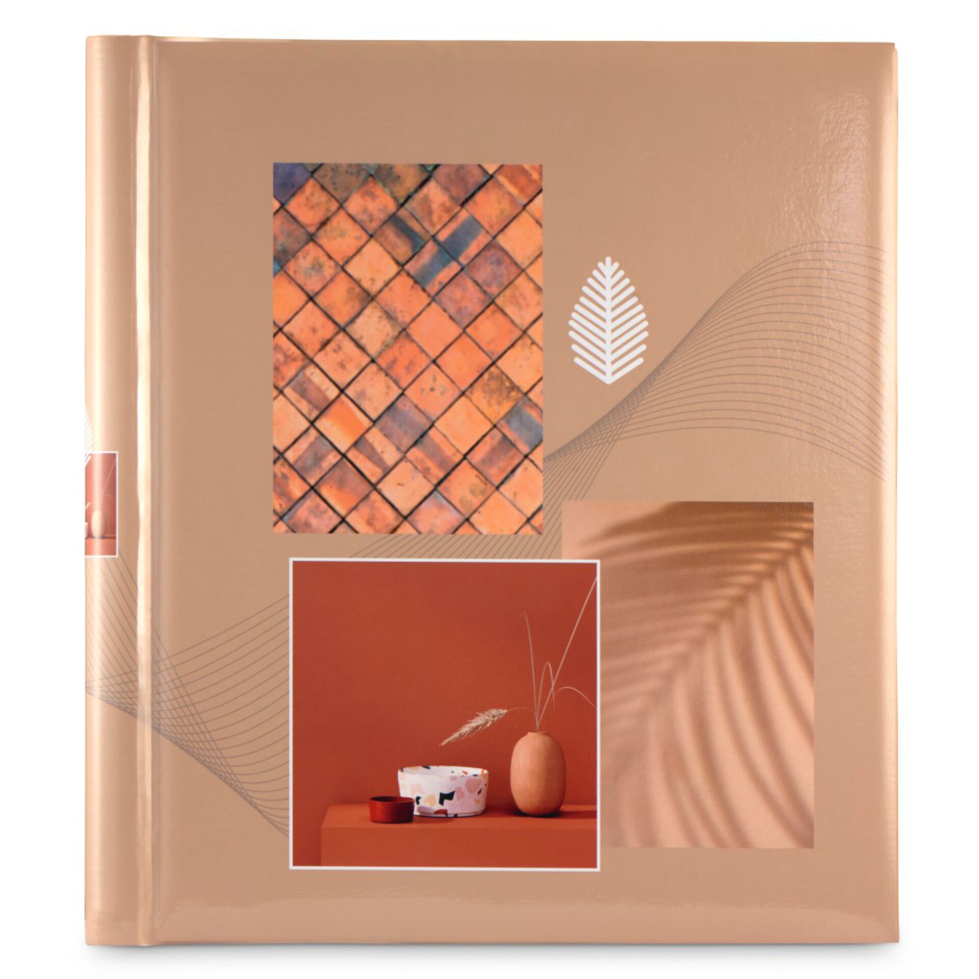 Hama "Singo II" 20 Seiten  28x31  selbstklebend Terracotta    7638