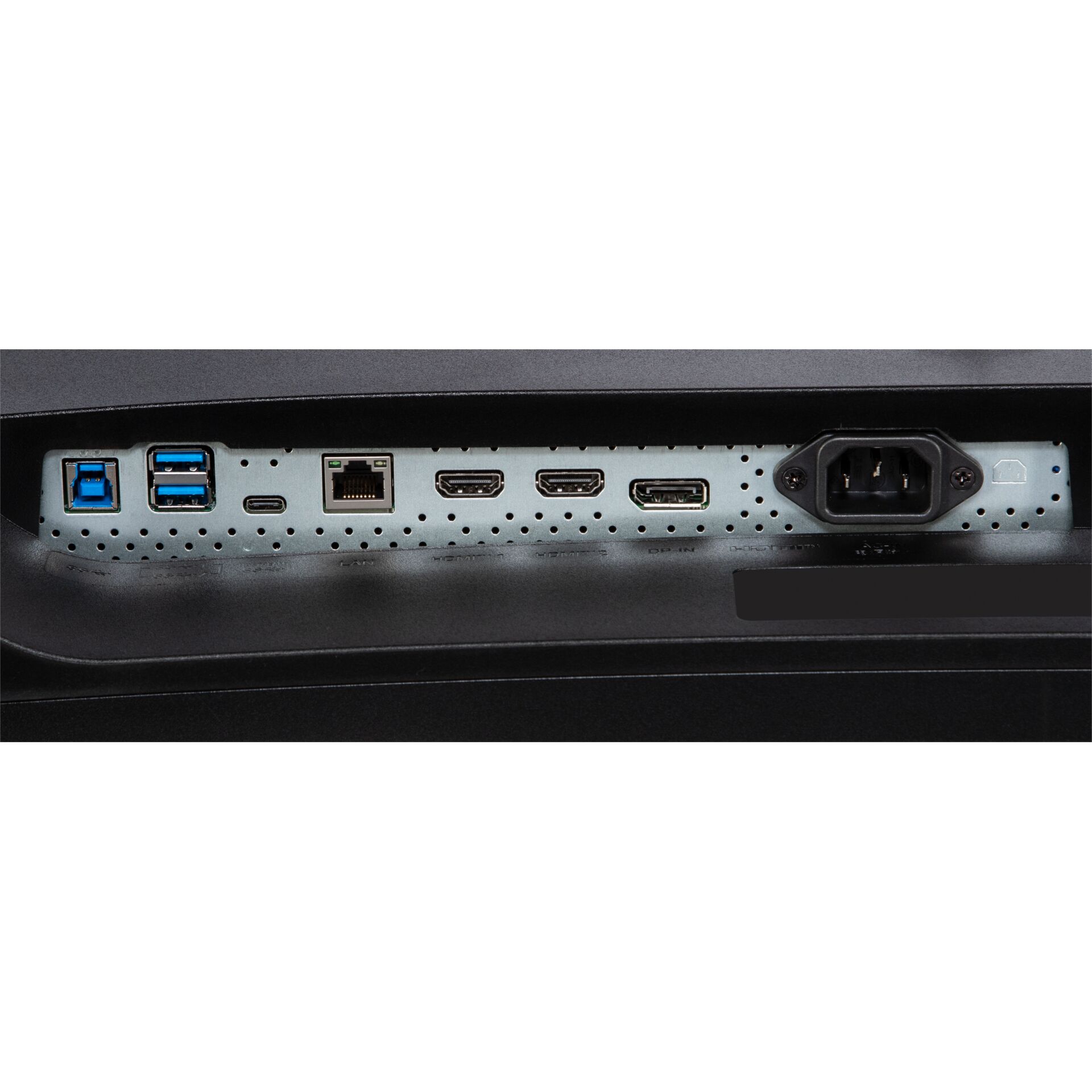 USB 3.0, HDMI, Ethernet, Netzwerkbuchse, Stromanschluss