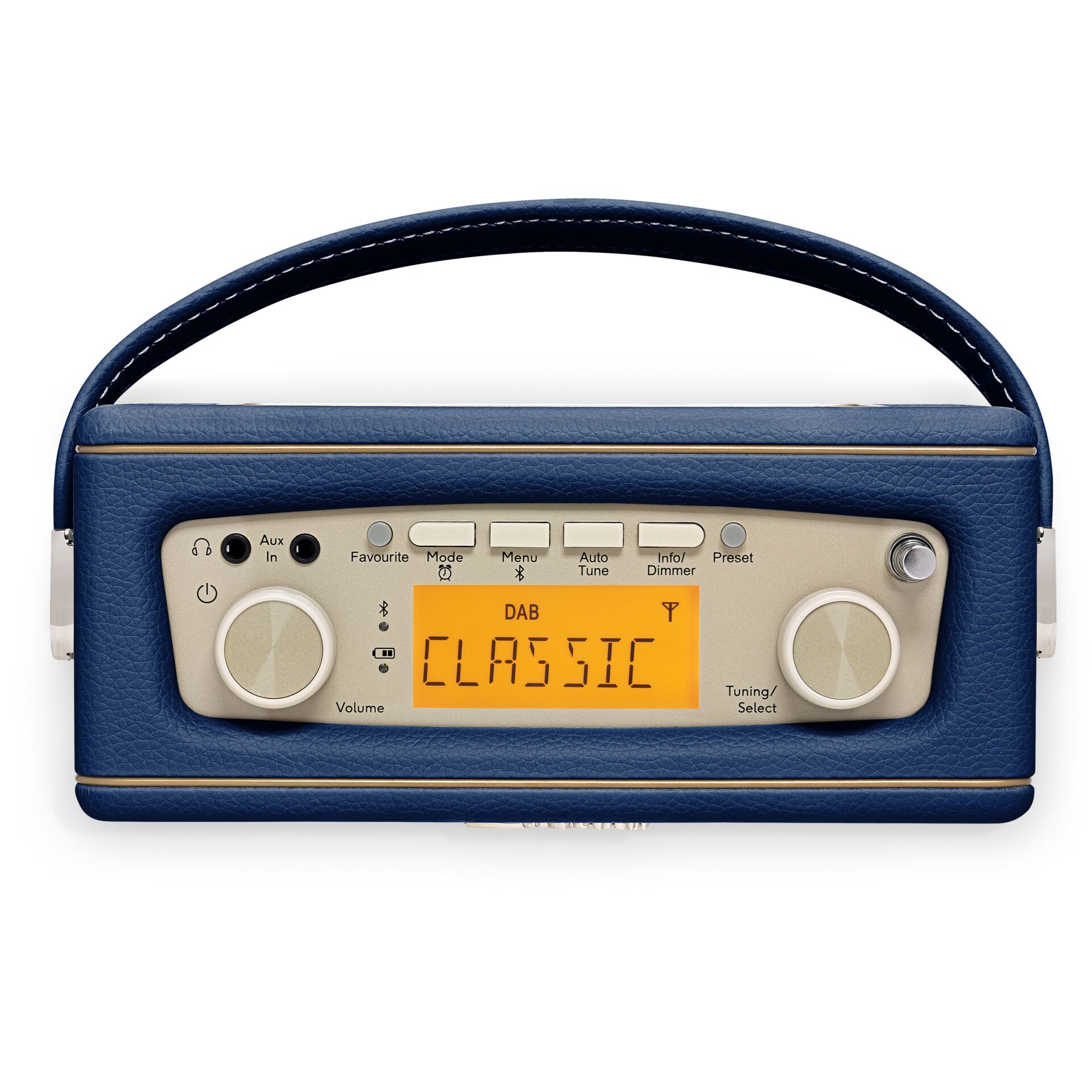 Hörer, Tragetasche, Radio, DAB, Blau