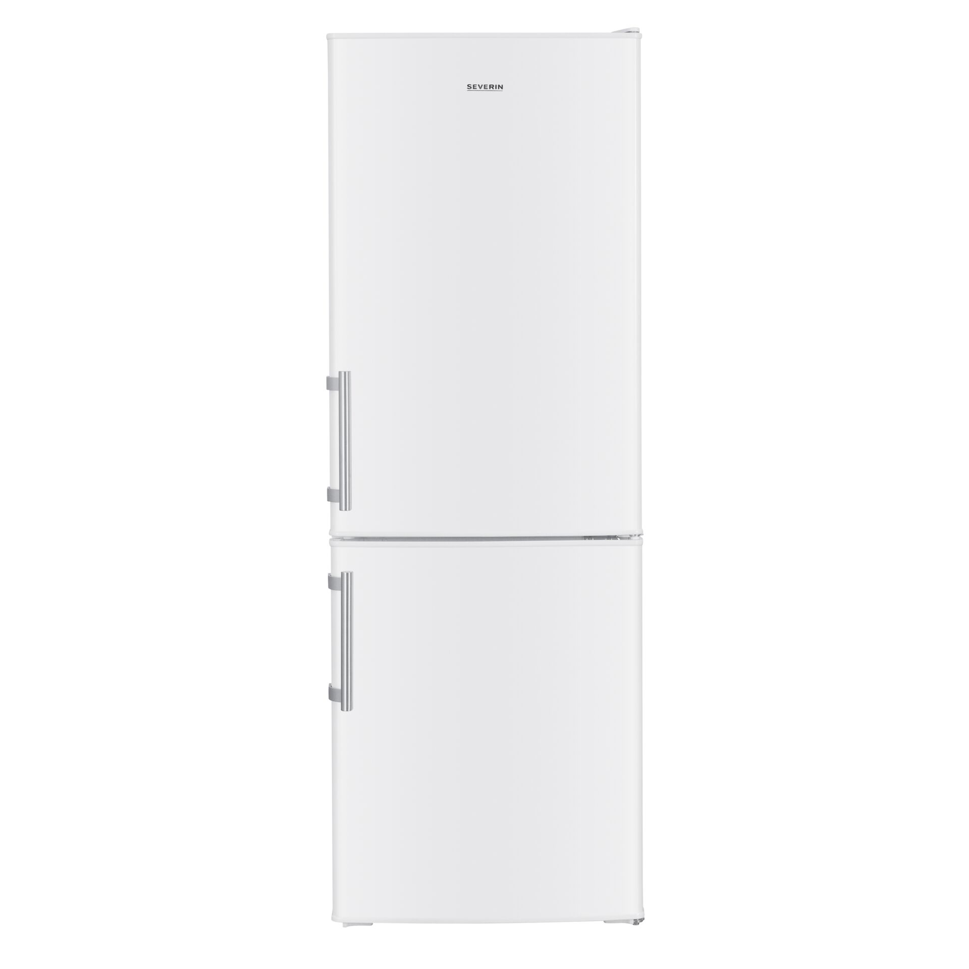 Kühlschrank, Weiß, Top-Freezer, Stilgriffe, Kühlschrank-Design