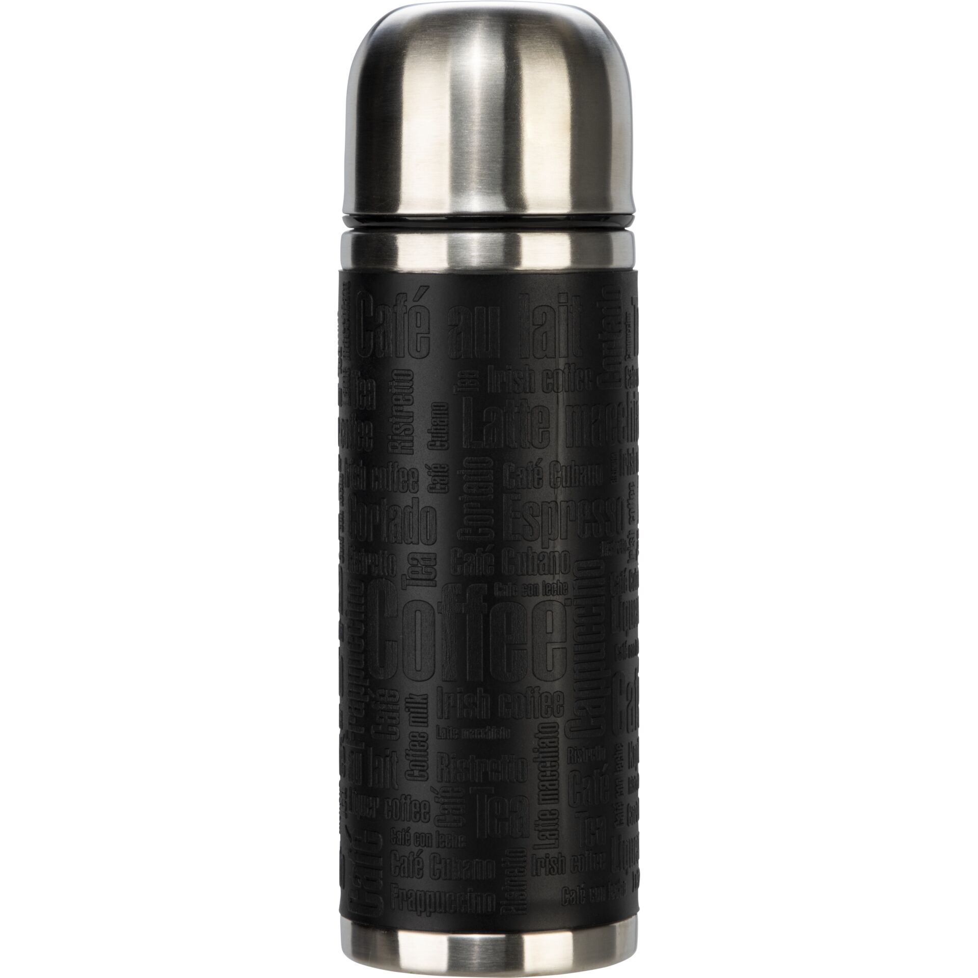 Thermos, Trinkflasche, Aus Edelstahl, Schwarz, Kaffeethermobecher