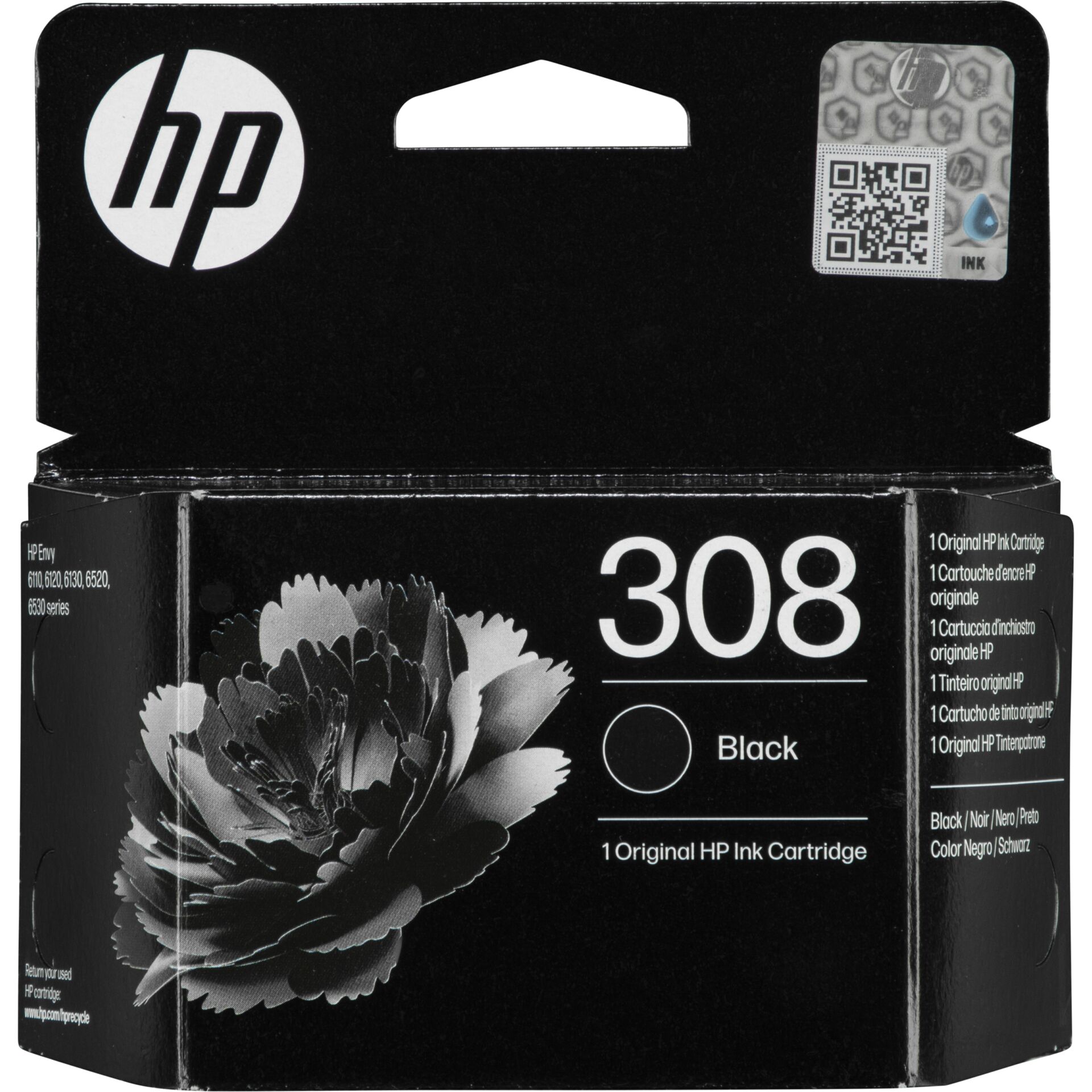 HP 7FP21UE Tintenpatrone schwarz  No. 308