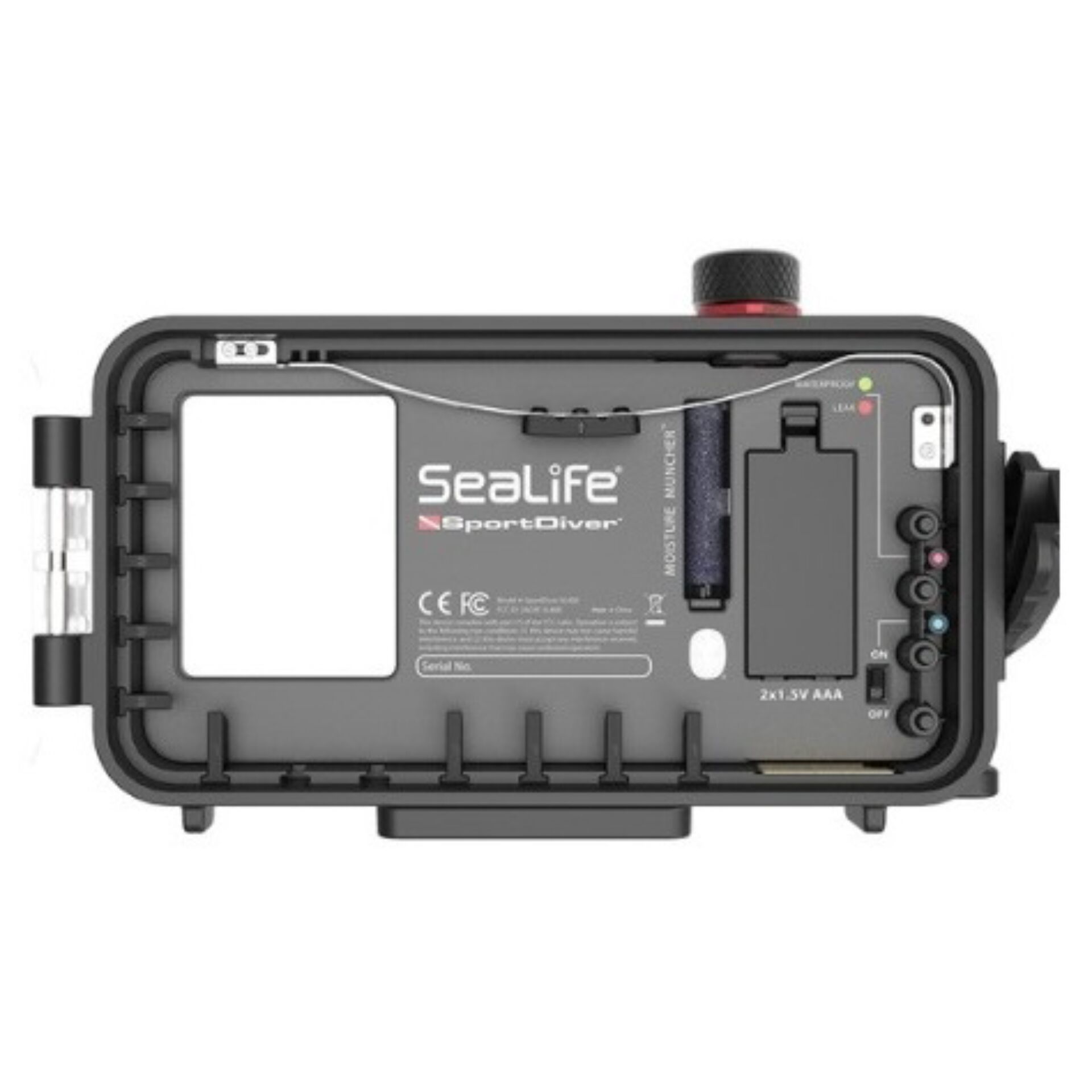 Unterwassergehäuse, Sealife, SportDiver, AAA-Batterie, 2x1.5V