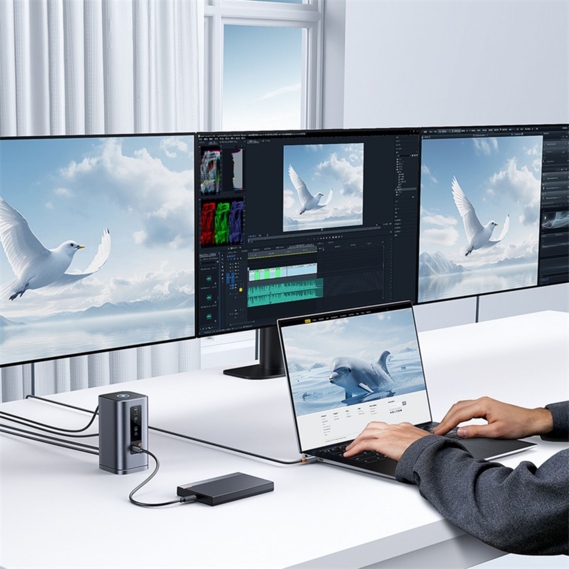 Tabelle, Computer-Hardware, Überwachen, Bildschirm, Schreibtisch