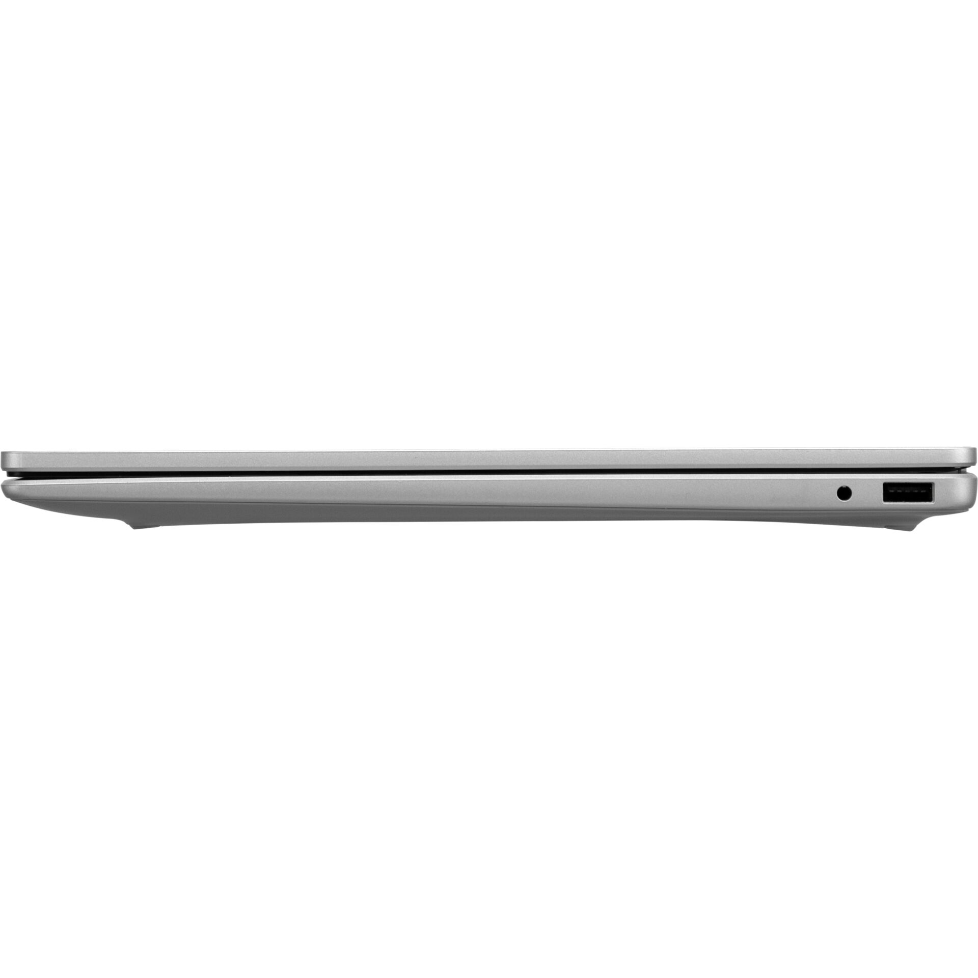 Laptop, Ultrabook, Silber, Seitenansicht, USB-Port