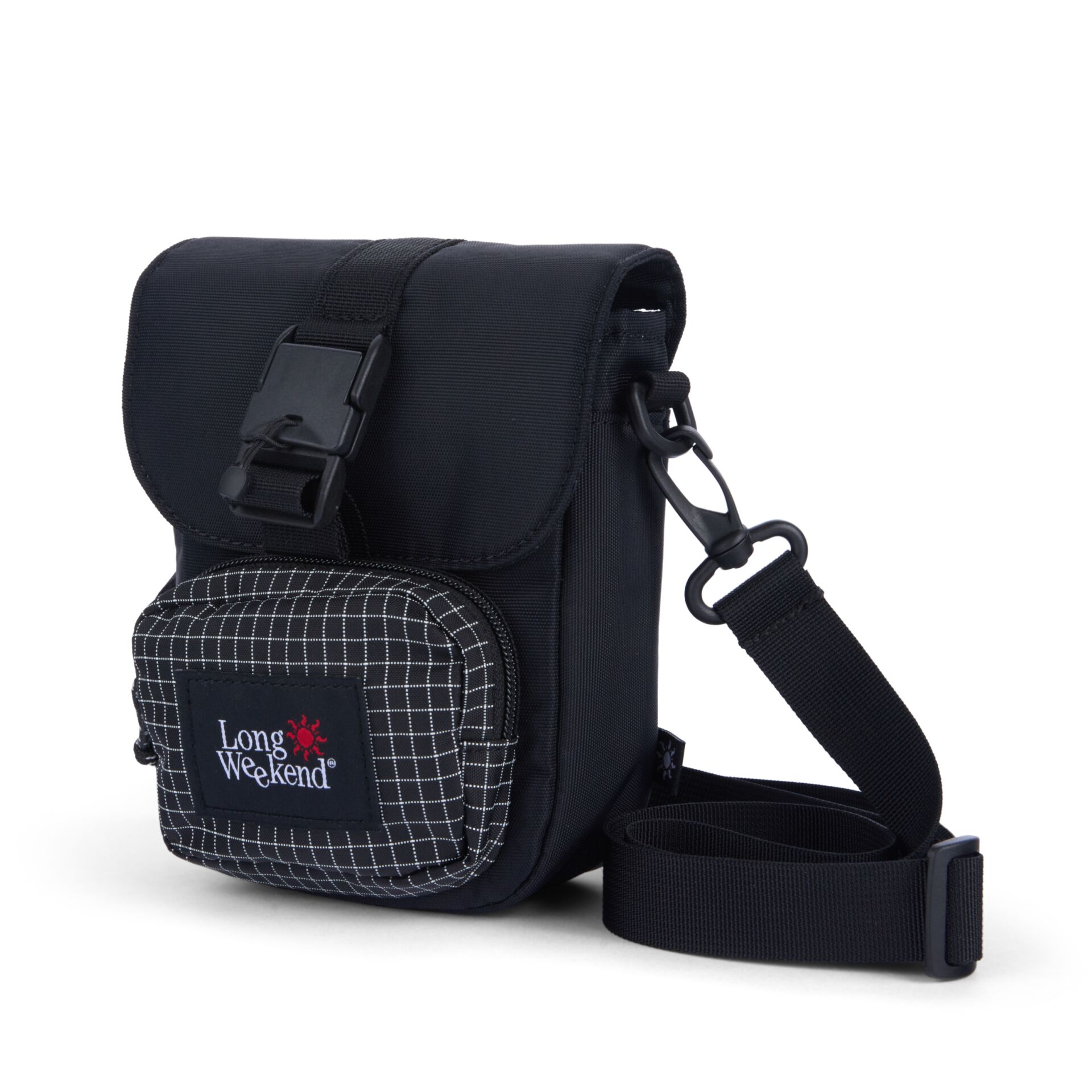 Long Weekend Crossbody Camera  Pouch Black