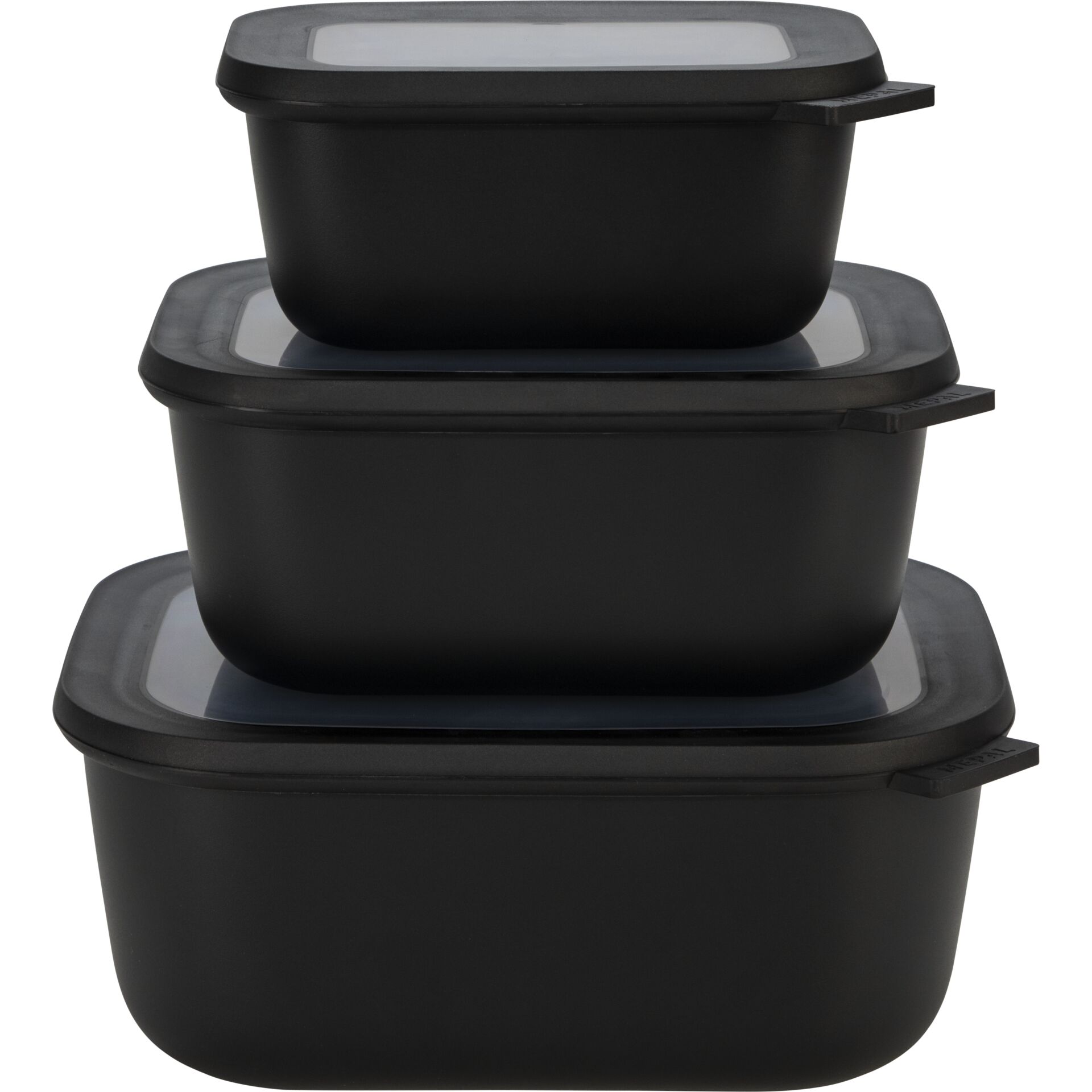 Mepal Cirqula Multischüssel-Set  3-tlg, nordic black