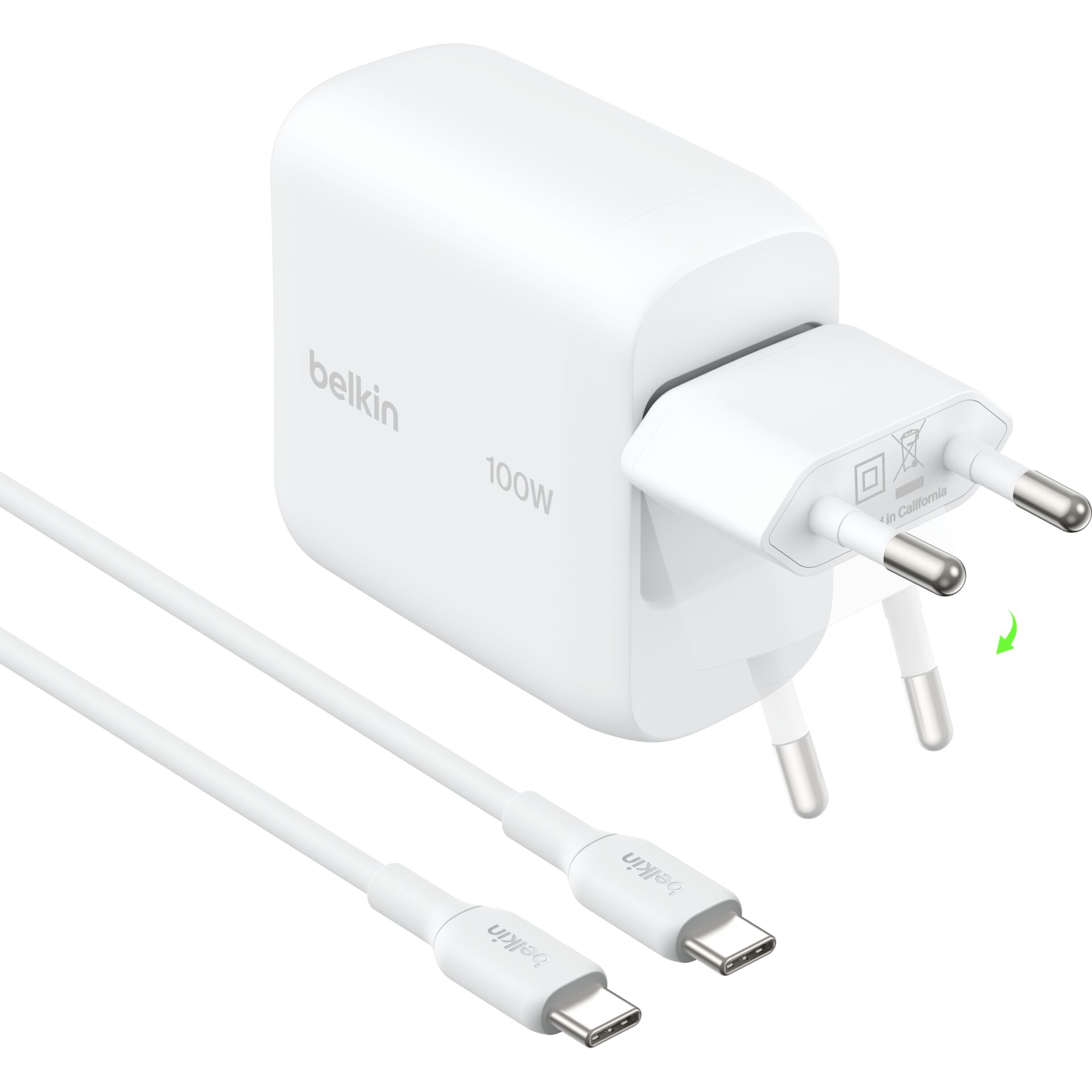 Ladet für USB-C, Netzteil 100W, Akkuladegerät, USB-C Kabel, Steckdosenadapter