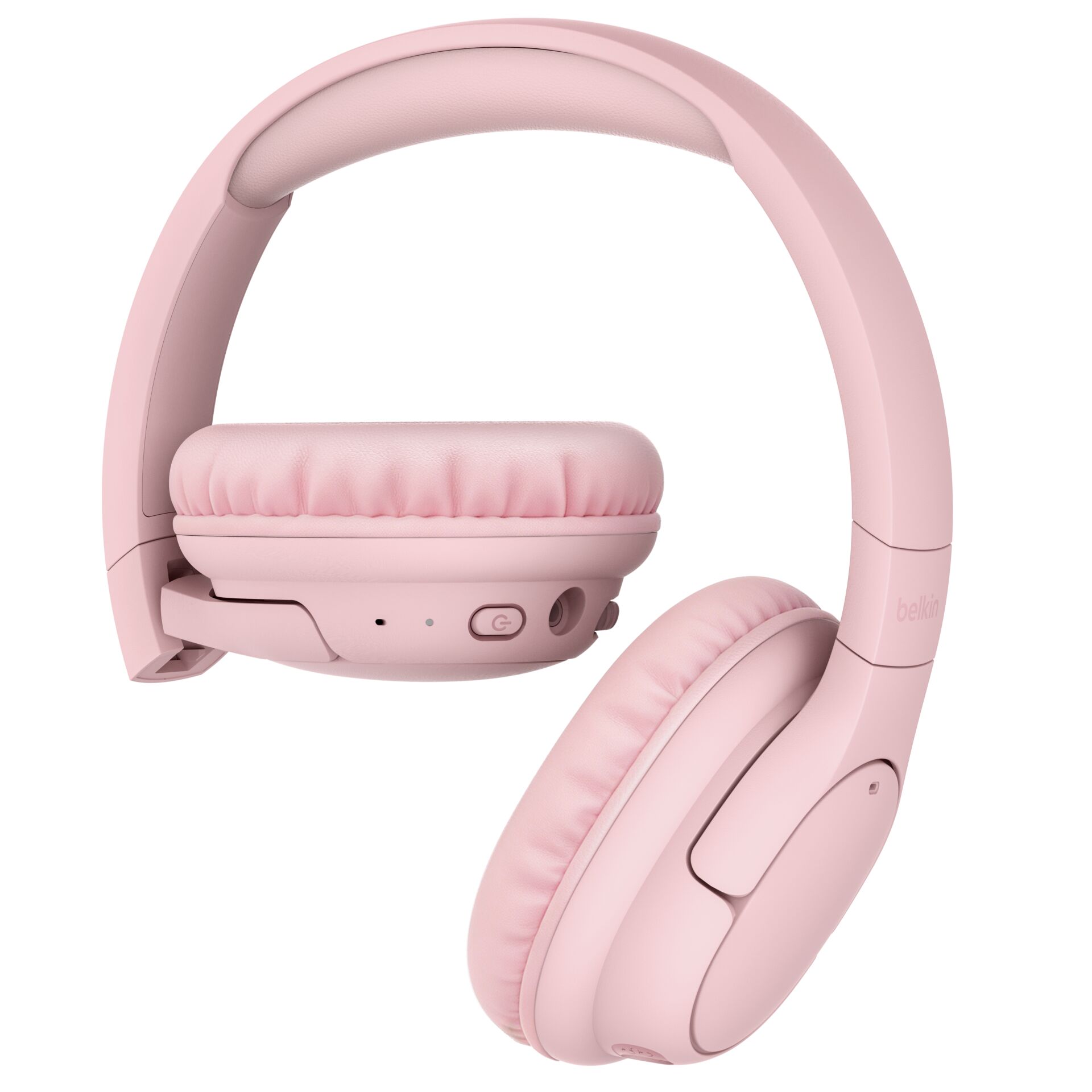 kopfhörer, over-ear, pink, kabellos, headphones