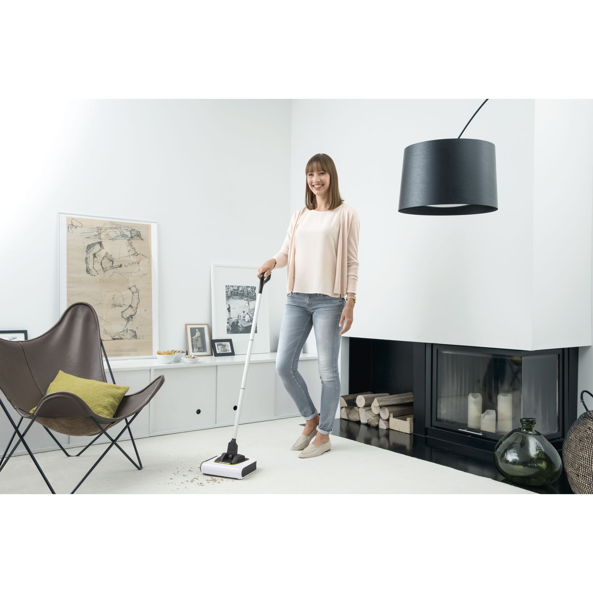 Lampe, Innenarchitektur, Erwachsene, Person, Frau