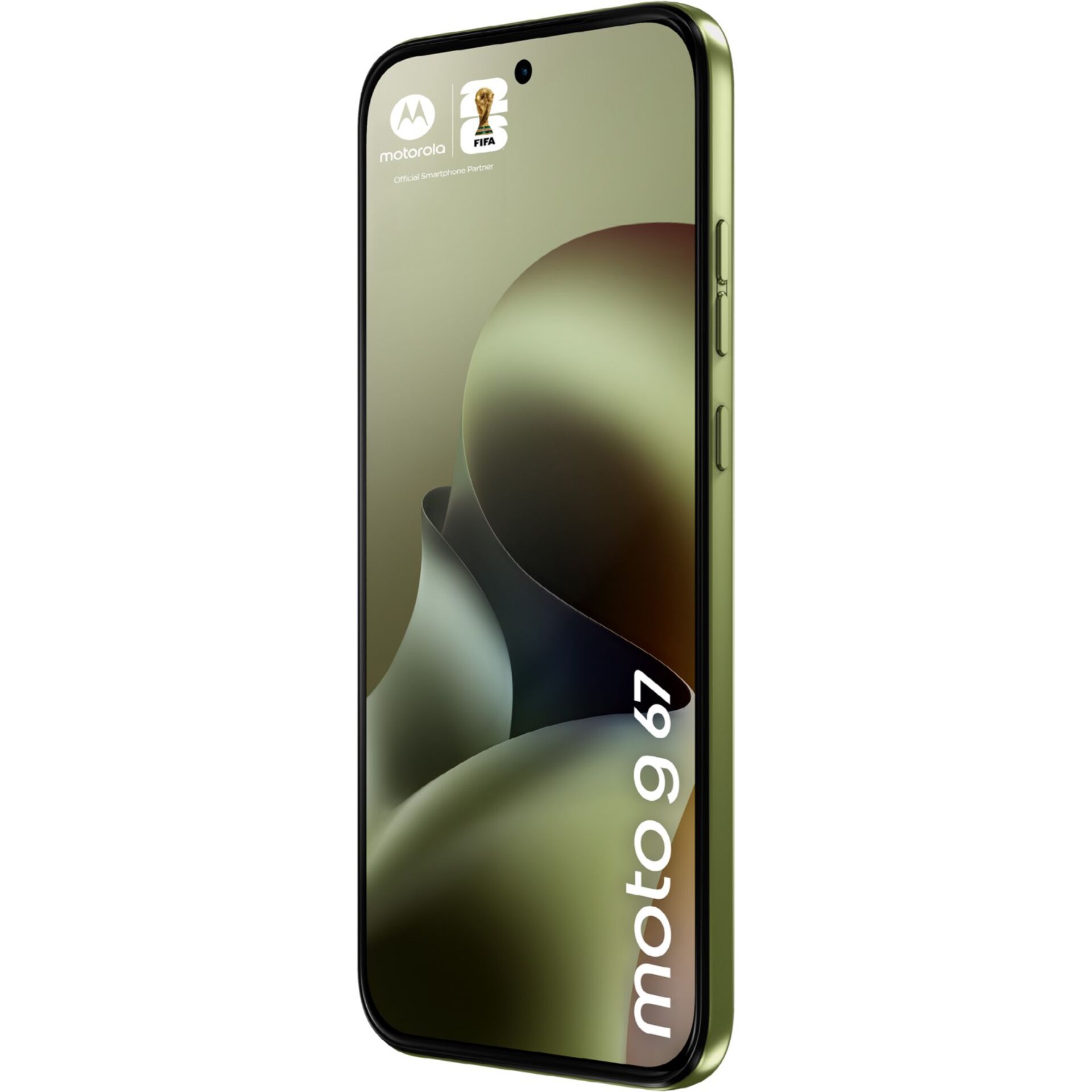 Smartphone, Grün, Randloses Display, Frontkamera, 91?