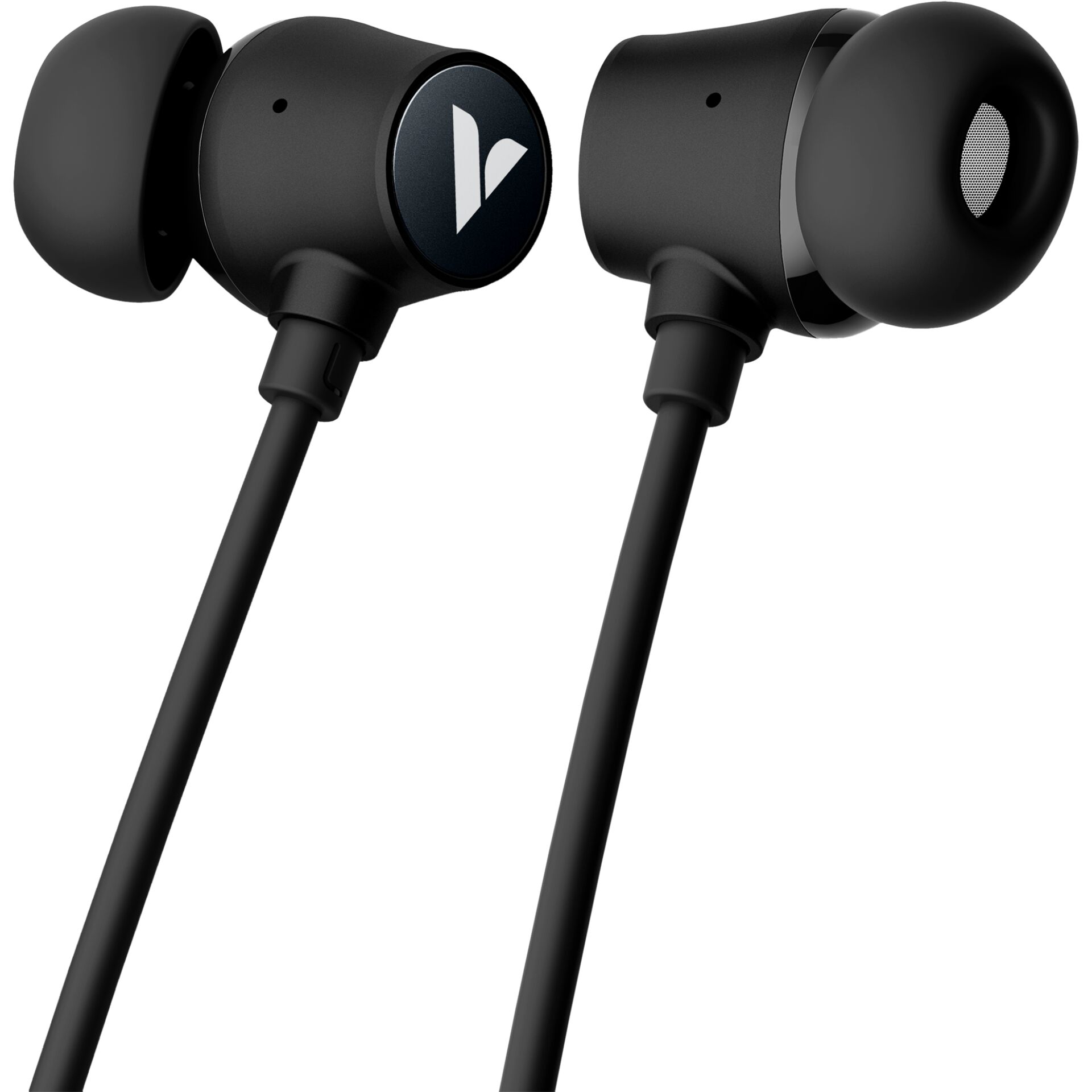 in-ear, Ohrstöpsel, Kopfhörer, schwarz, Audio