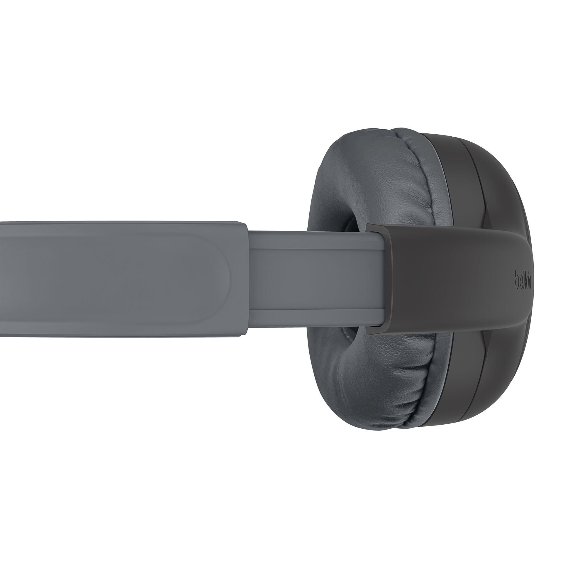 Kopfhörer, Over-Ear, Grau, Paar, Kunstleder