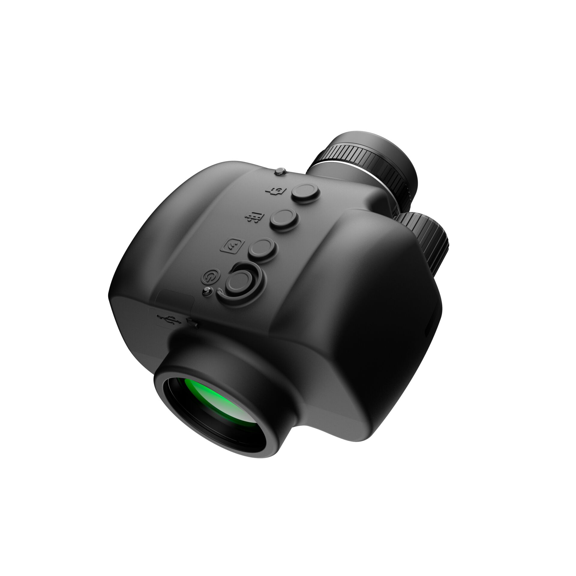 Nachtziel, Kompaktgerät, Zielfernrohr, Rotgrün-Okular, Grünlinsen