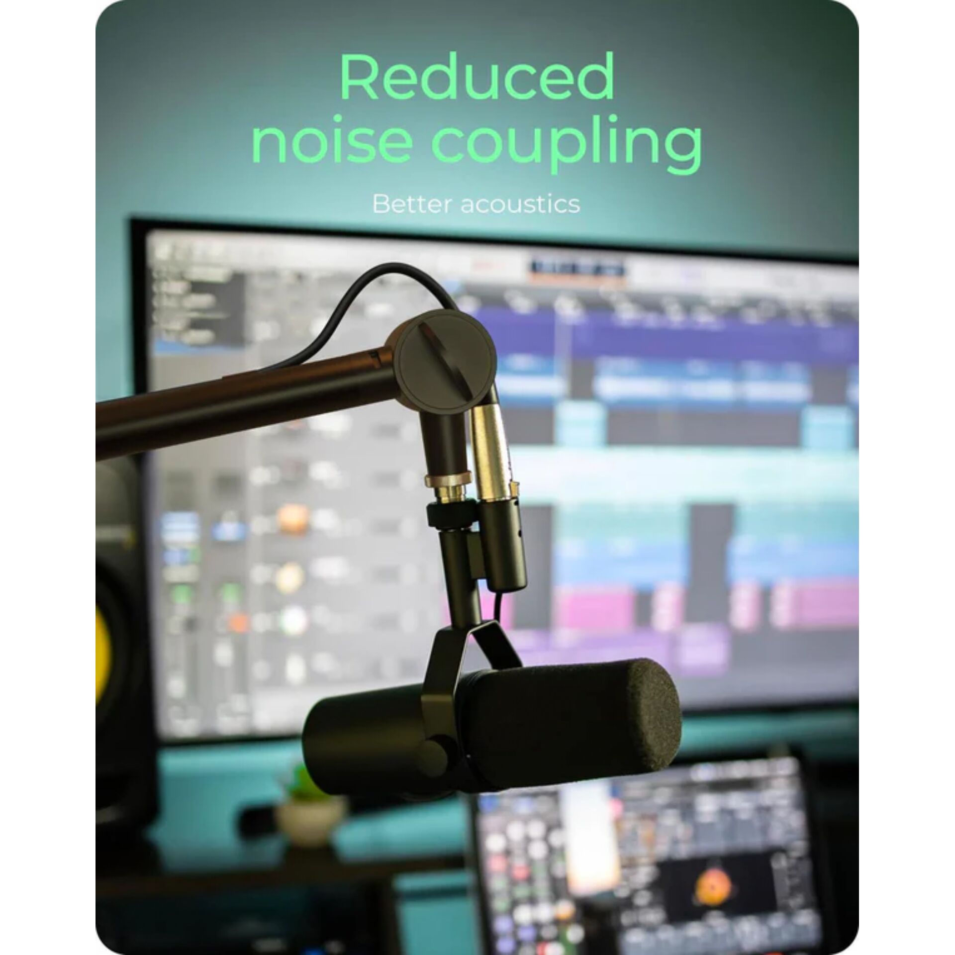 Elektrisches Gerät, Mikrophon, Zimmer, Studio, Bildschirm