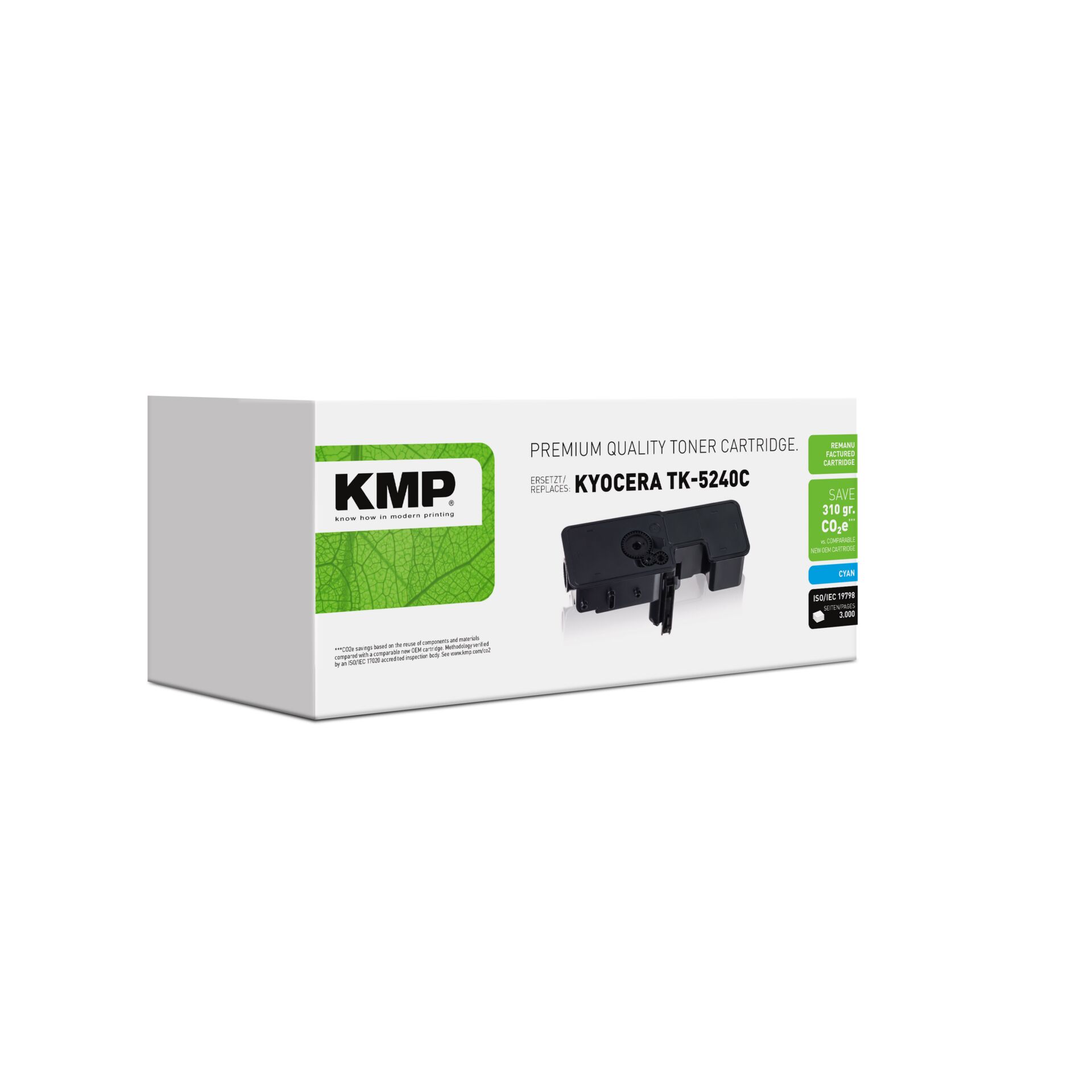 Adapter, Elektronik, Schusswaffe, Waffe, Handfeuerwaffe, Tonerpatrone, KMP, Kyocera TK-5240C, Druckerzubehör, Kartusche