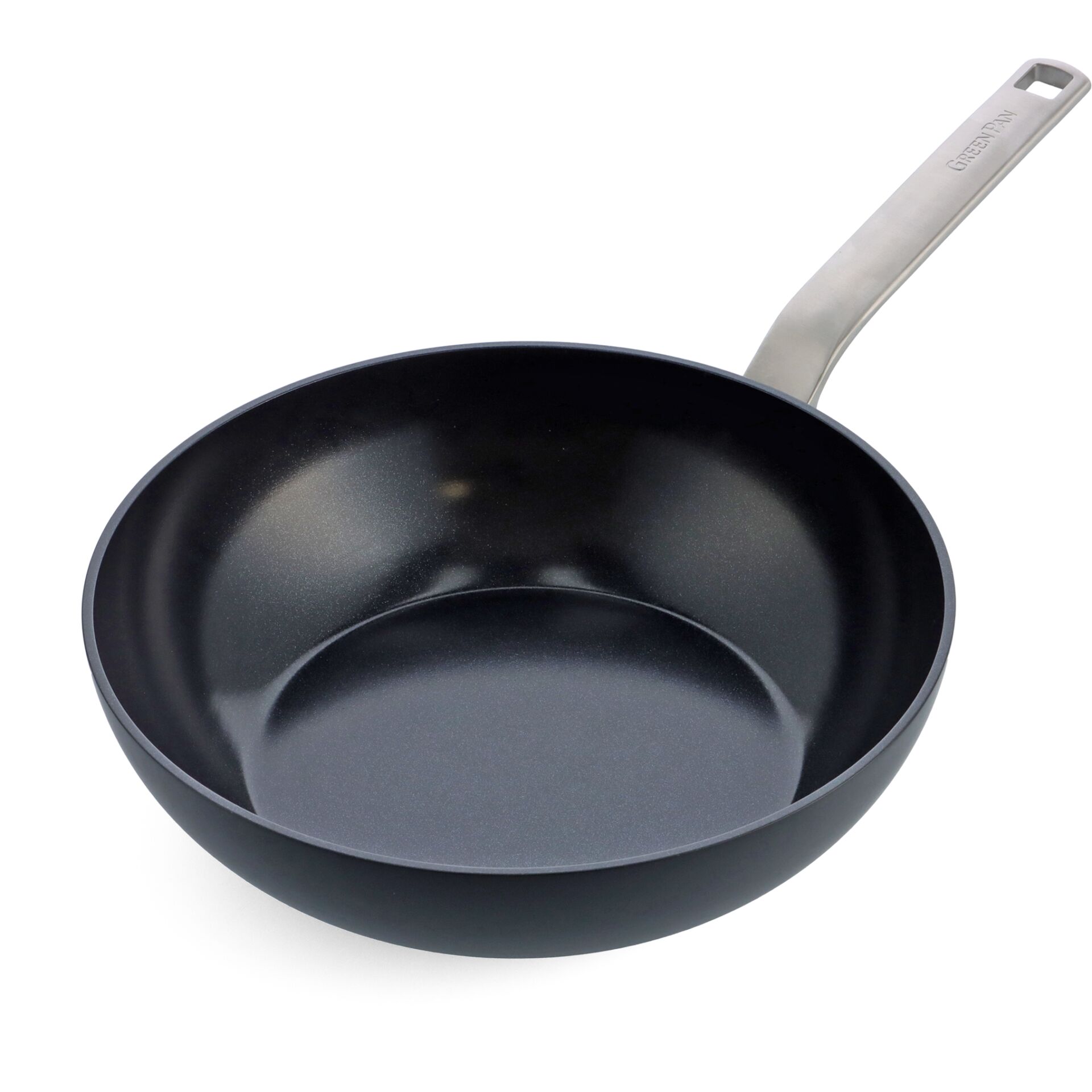 GreenPan Evolution Wok 28cm  Schwarz