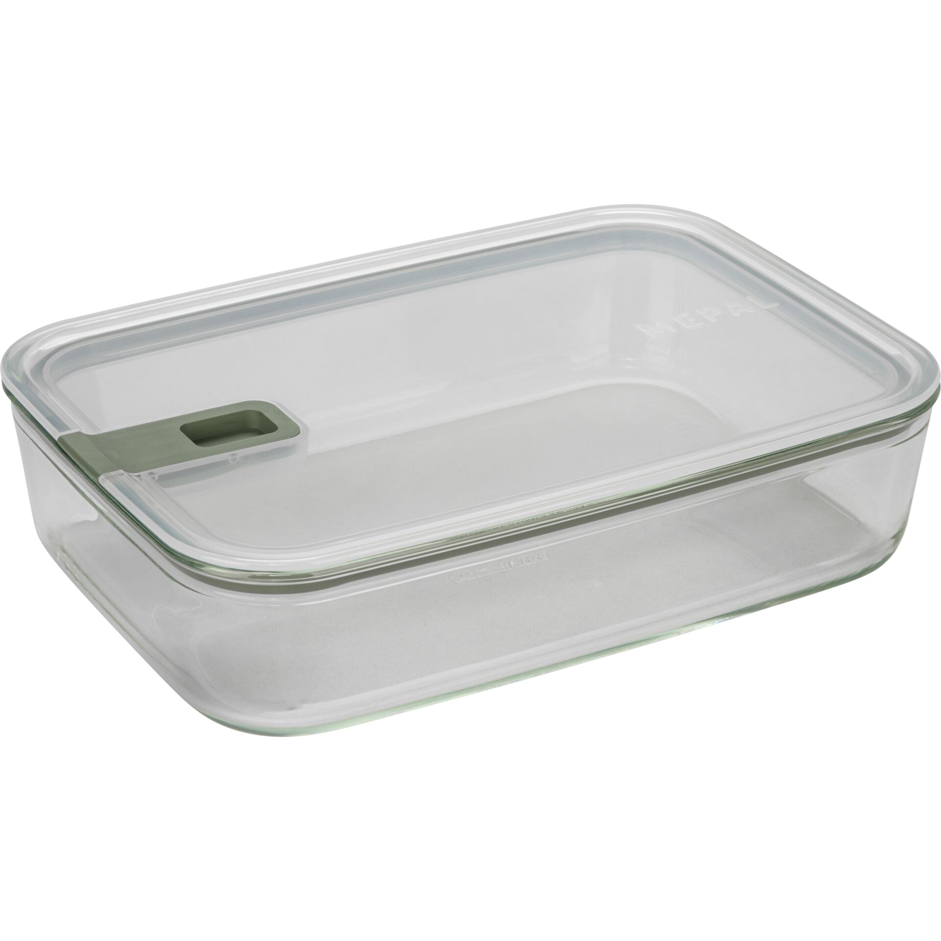 Glasbehälter, Rechteckige Auflaufform, Gl Glass lid, Schüssel mit Deckel, Küchenaufbewahrung