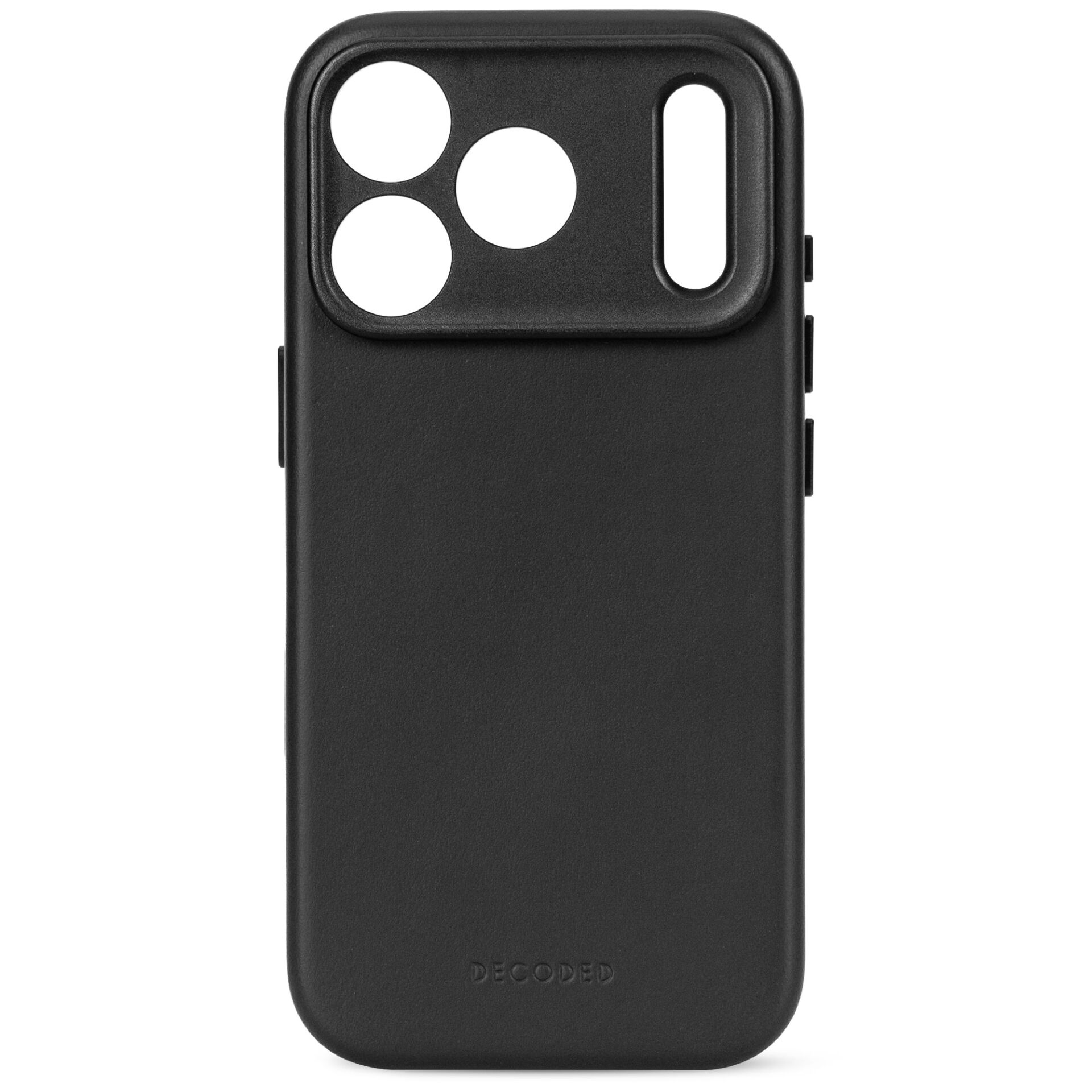 Handyhülle, Schutzhülle, iPhone Case, Lederoptik, Schwarz
