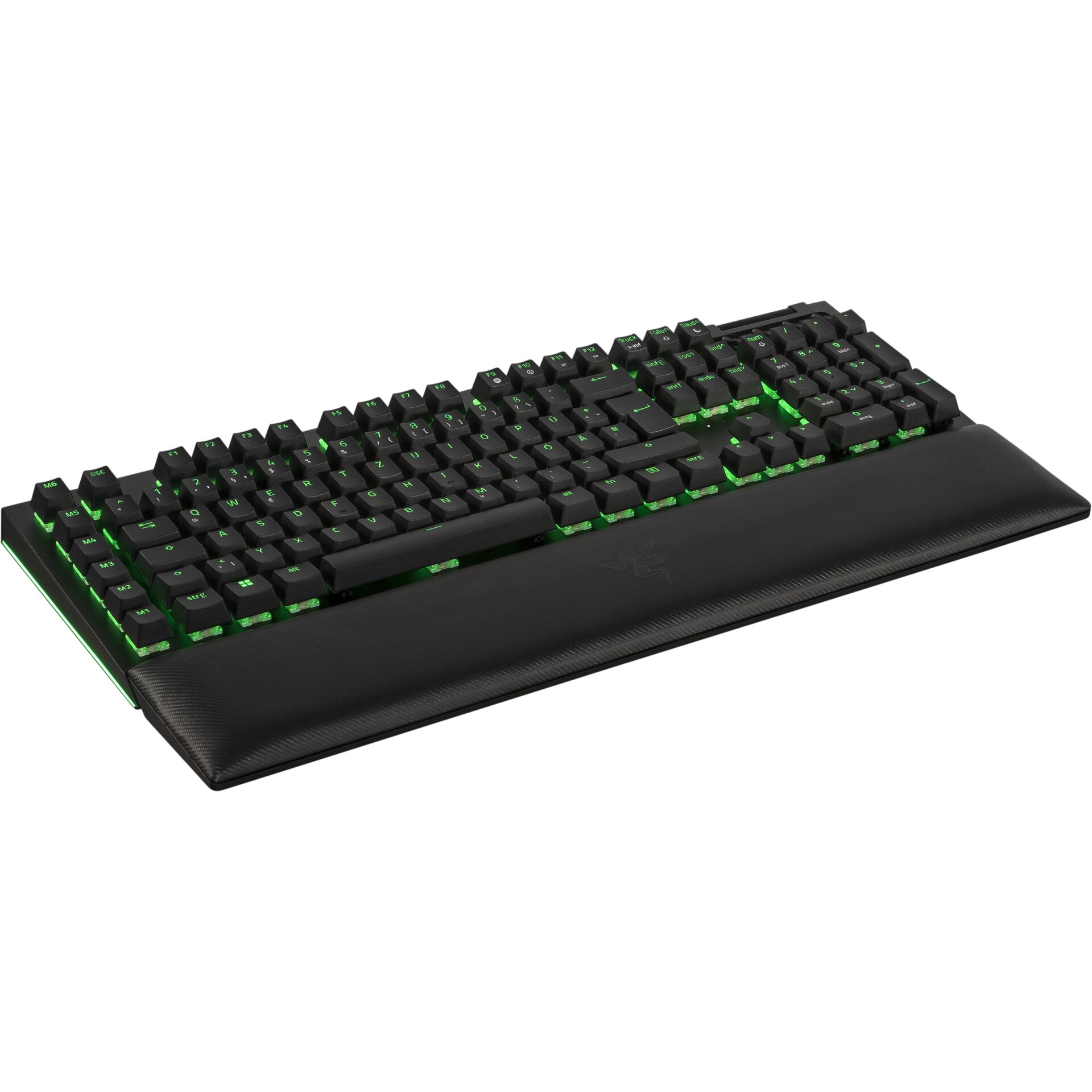 Gaming-Tastatur, Mechanisch, RGB-Beleuchtung, Kabelgebunden, Handgelenkstütze