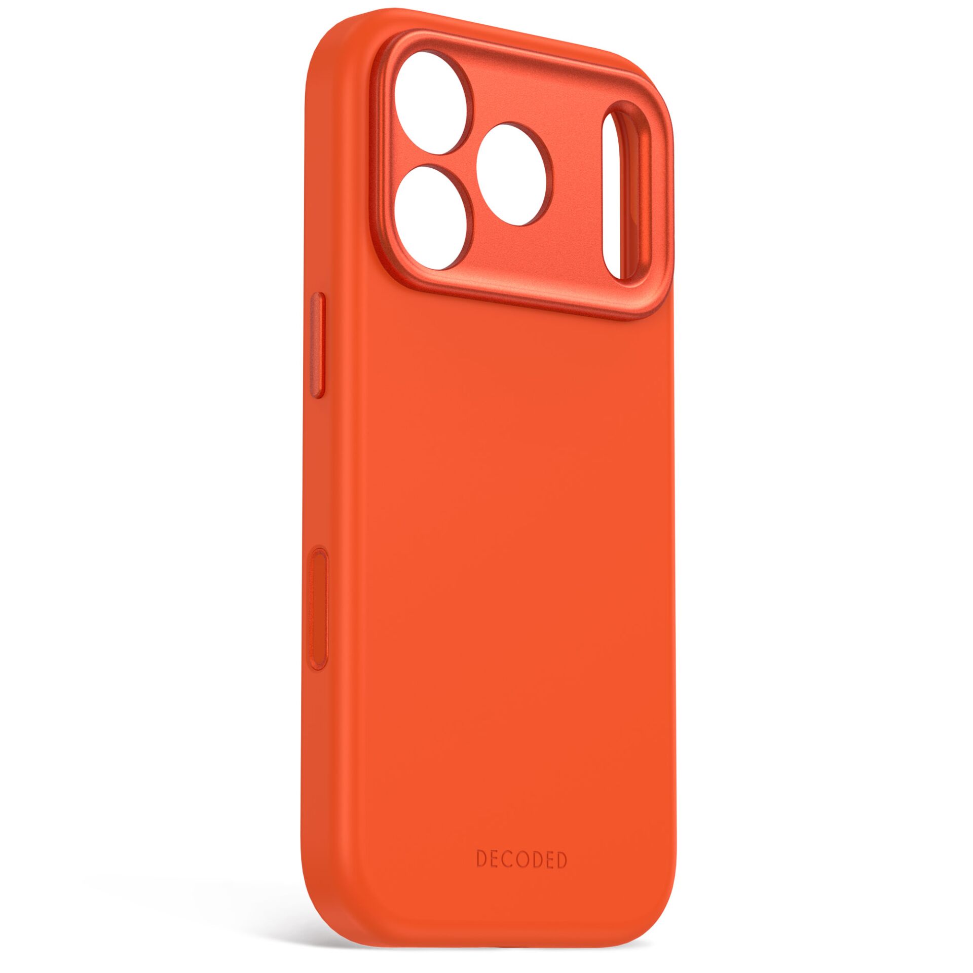 case, Telefonhülle, orange, Kameraausschnitte, Magnetknopfabdeckung