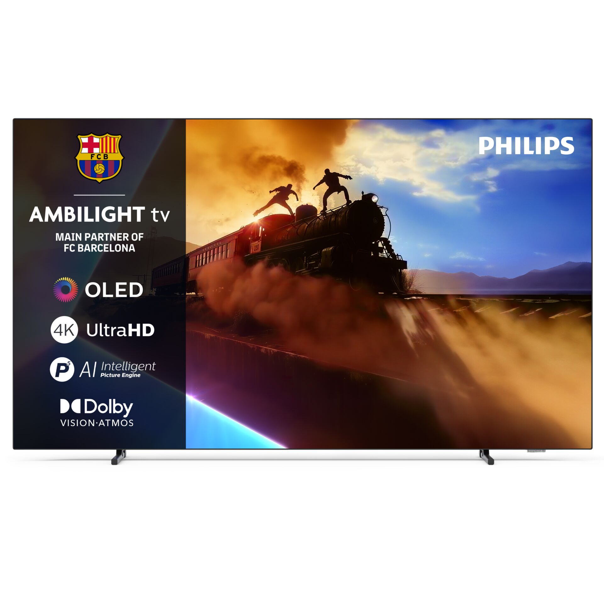 Fernseher, OLED, 4K, Ambilight, Philips