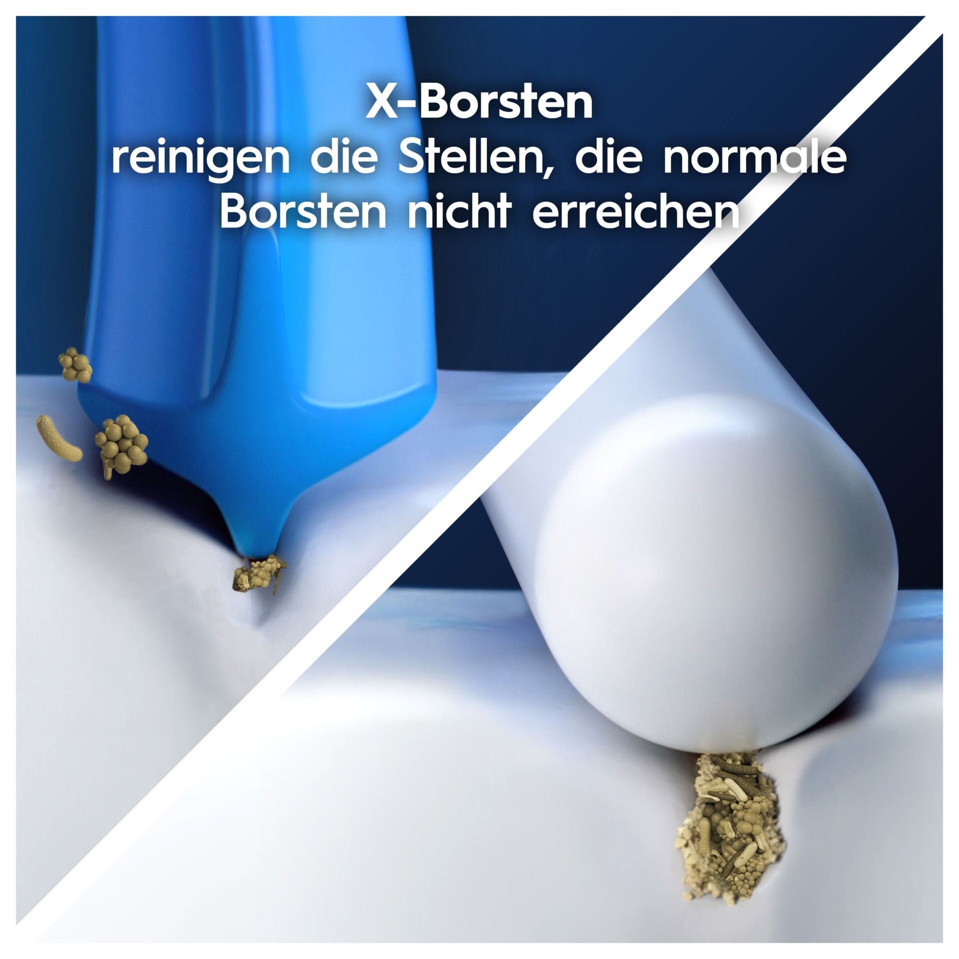 Pillarkerze, blaue Kerze, Deko-Kerze, verdrehter Docht, weiße Kerze