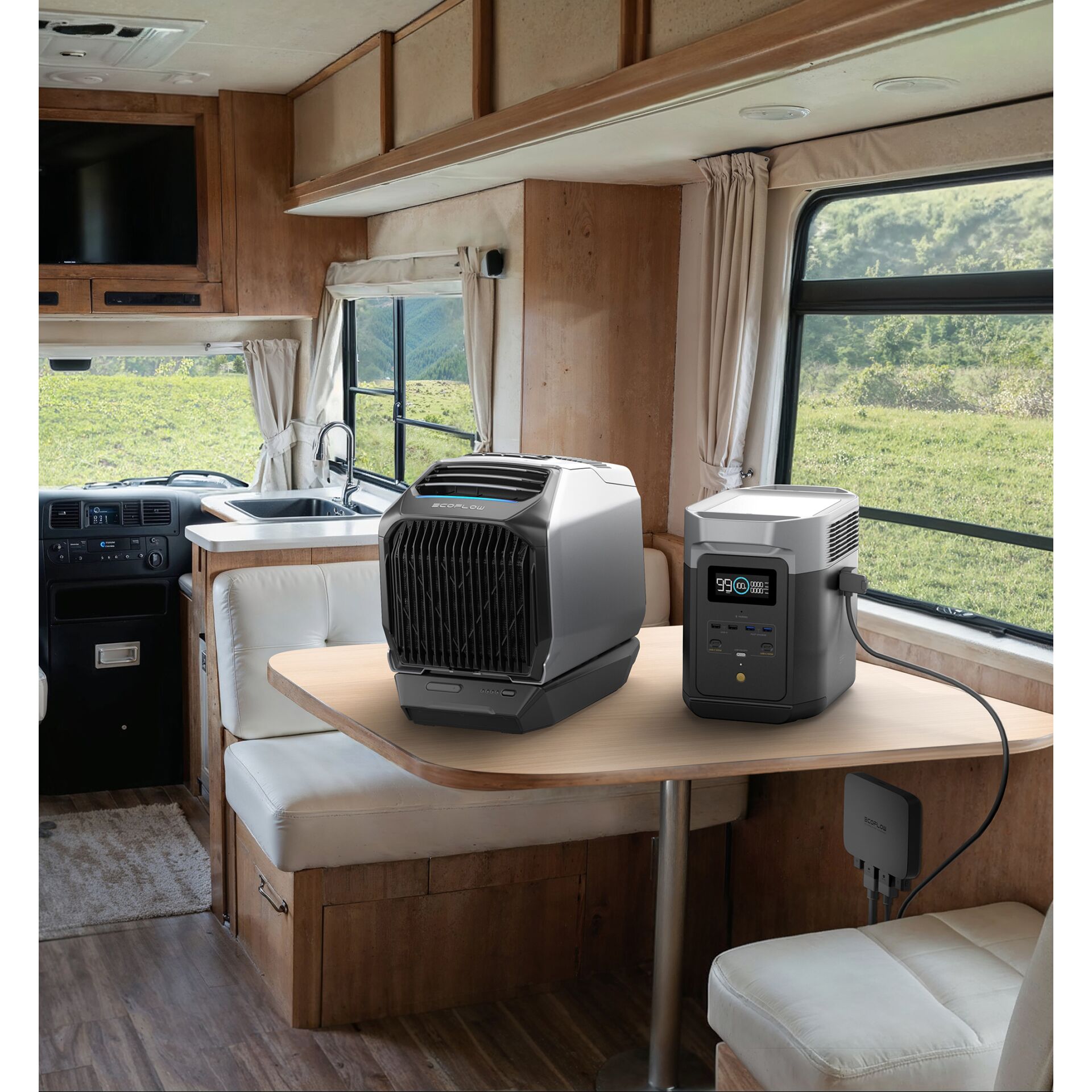 Computerausrüstung, Sinken, Holz, Teppich