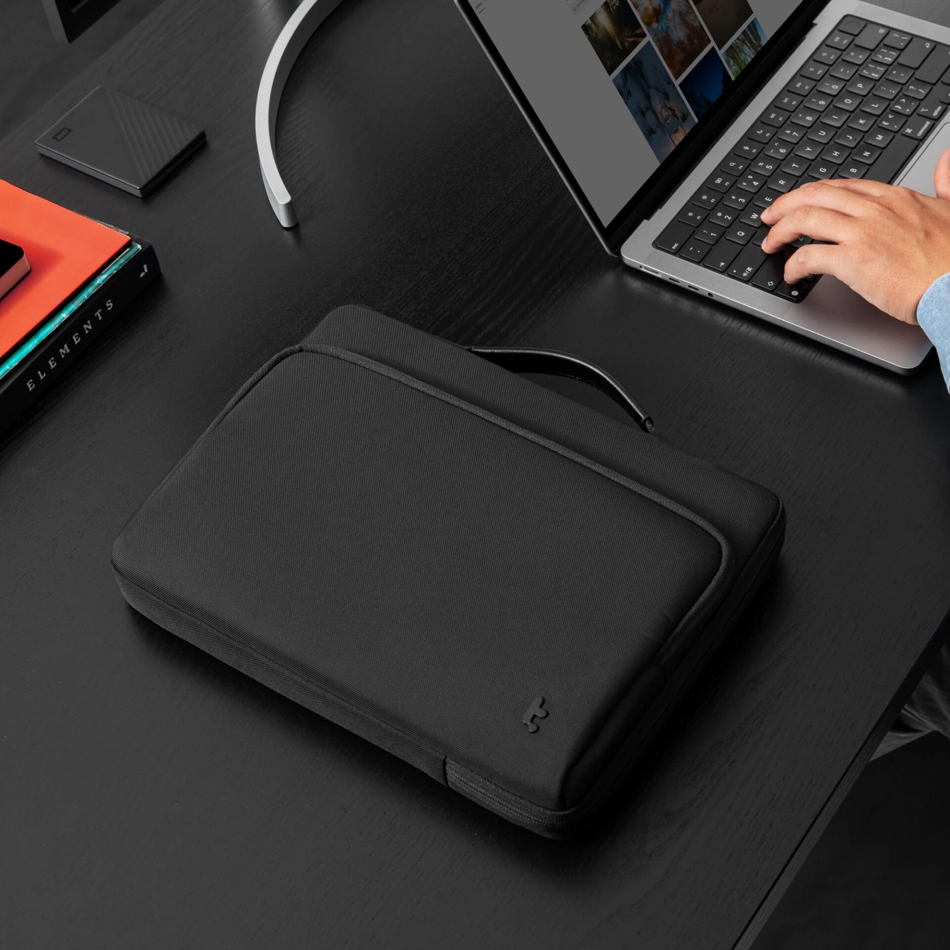 Brusttasche, Laptop-Tasche, Schwarz, Reisetasche, Schutzhülle