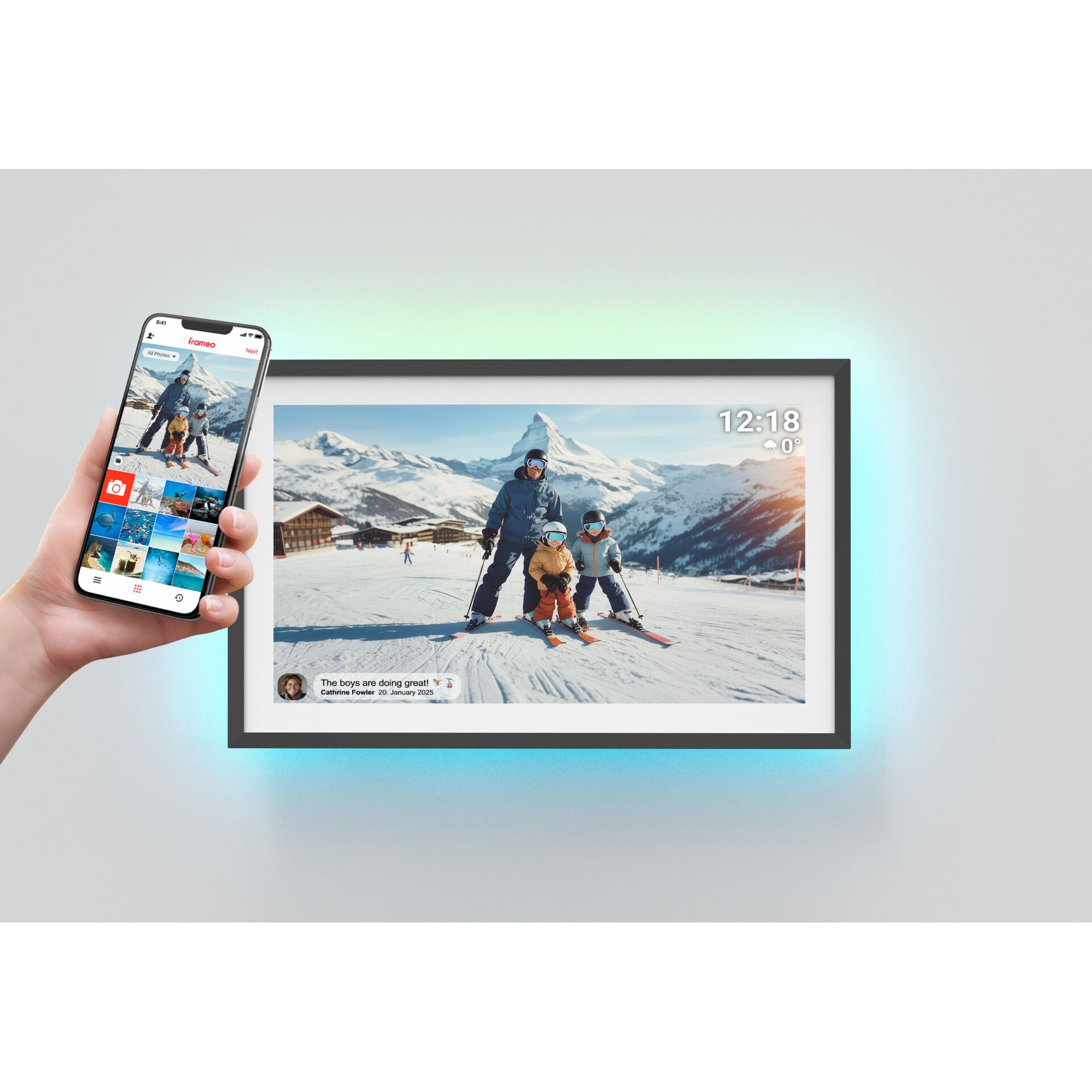 Handschuh, Handy, Person, Helm, Photographie