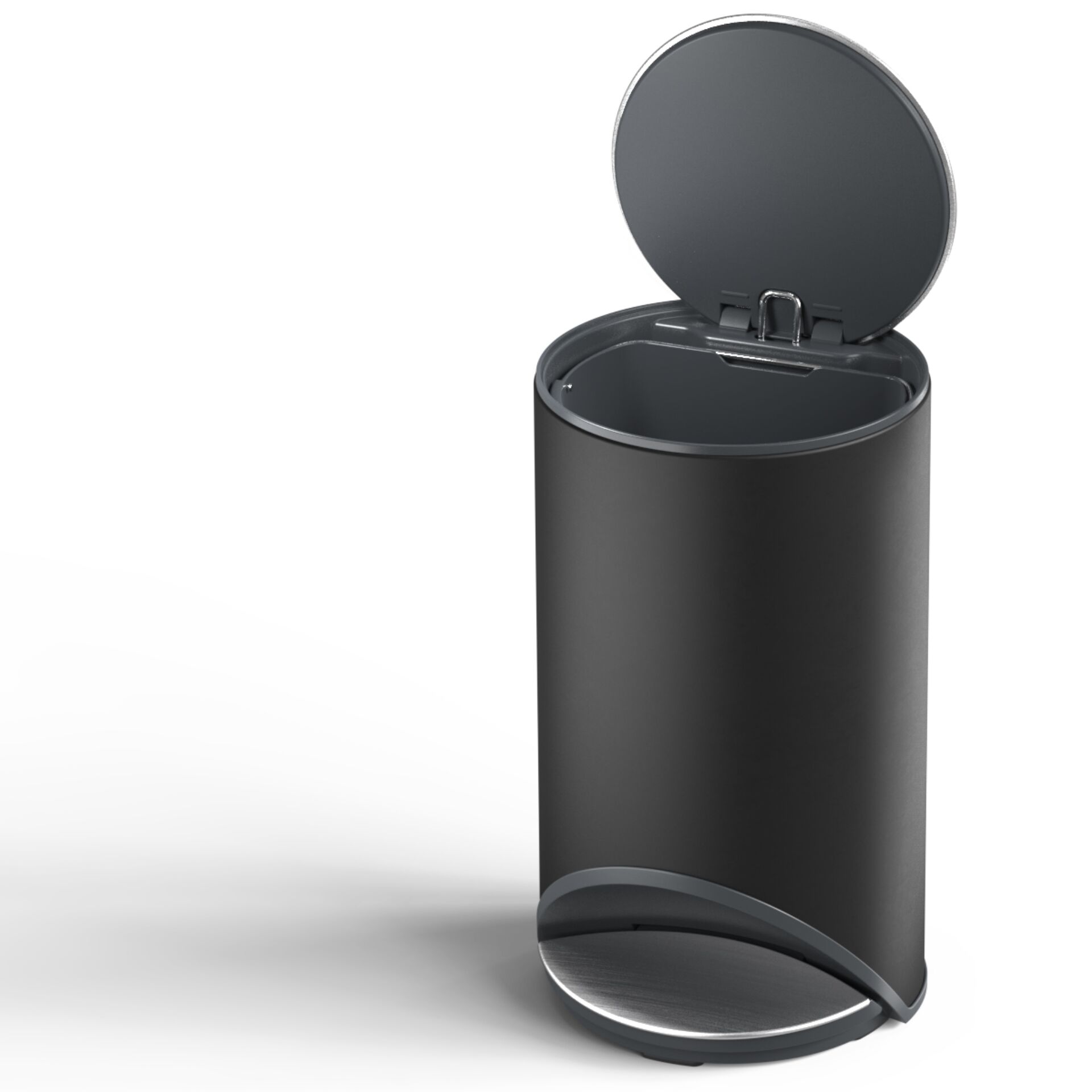 Abfalleimer, Mülleimer, Trommelabfalltonne, Küchenabfall, Stadtmülleimer