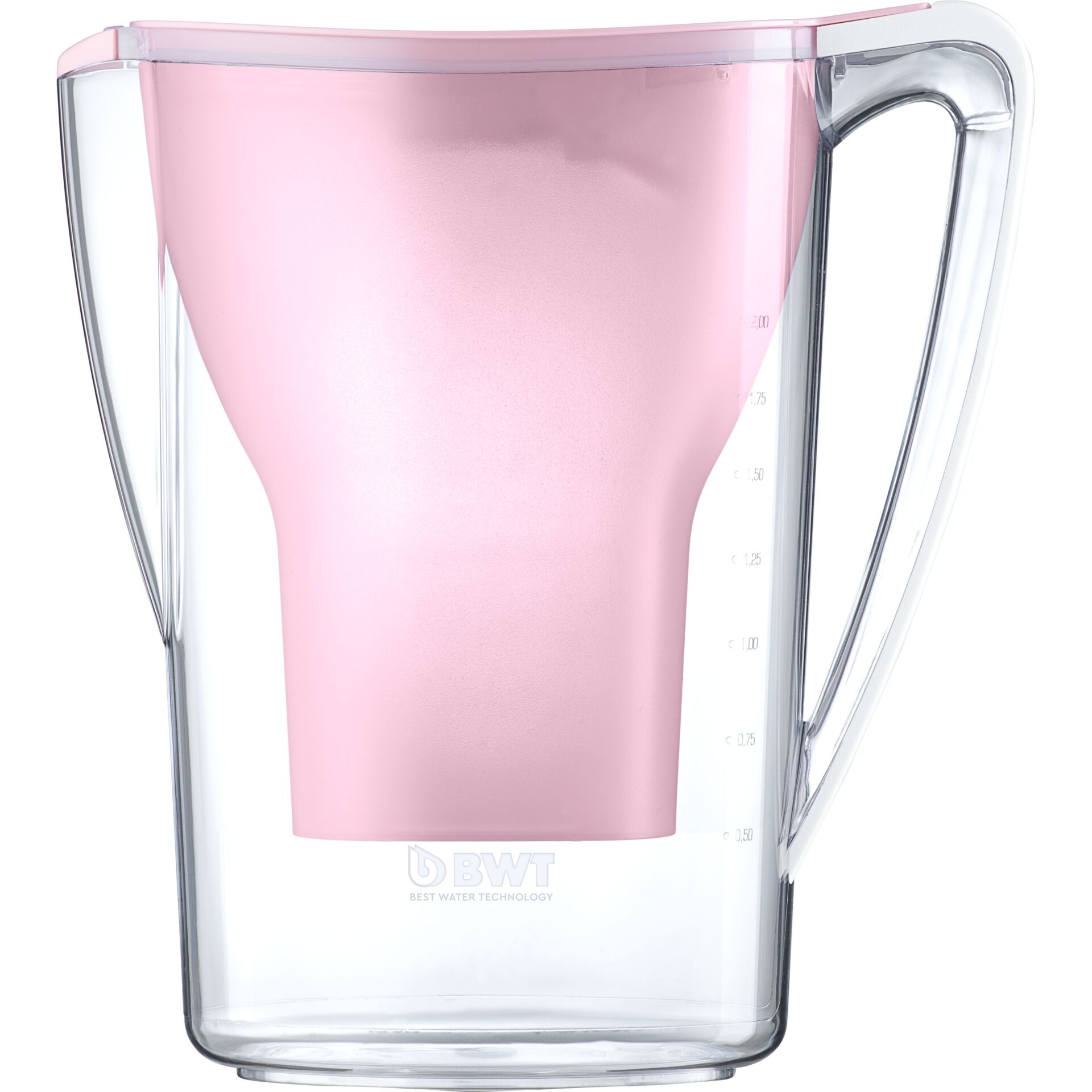 Wasserfilter, Wasserkanne, Karaffe, Messskala, Pink
