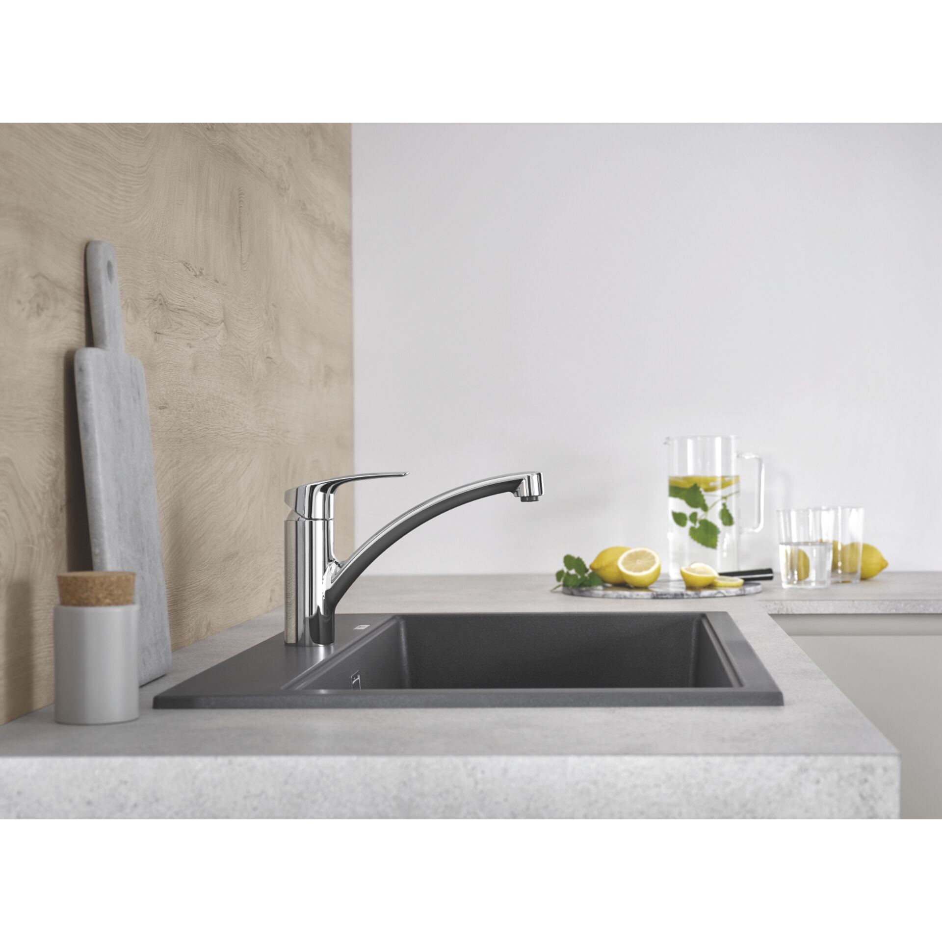 Sinken, Waschbeckenhahn