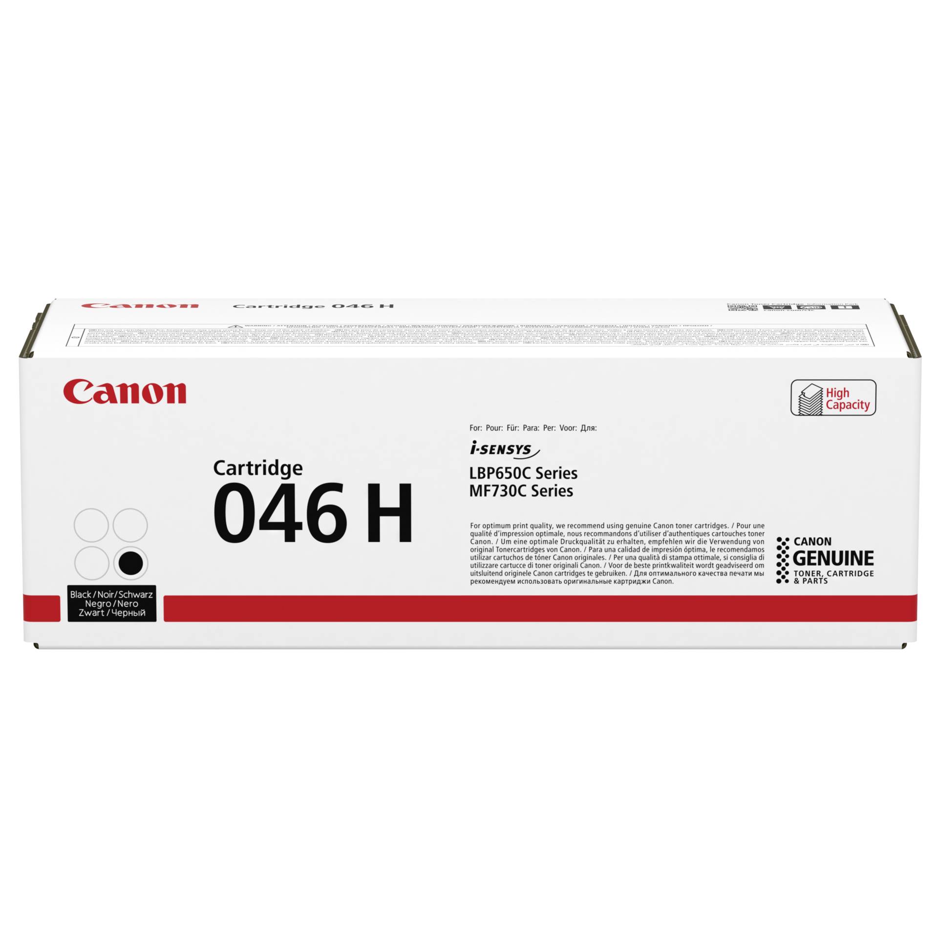 Canon Toner Cartridge 046 H BK  schwarz