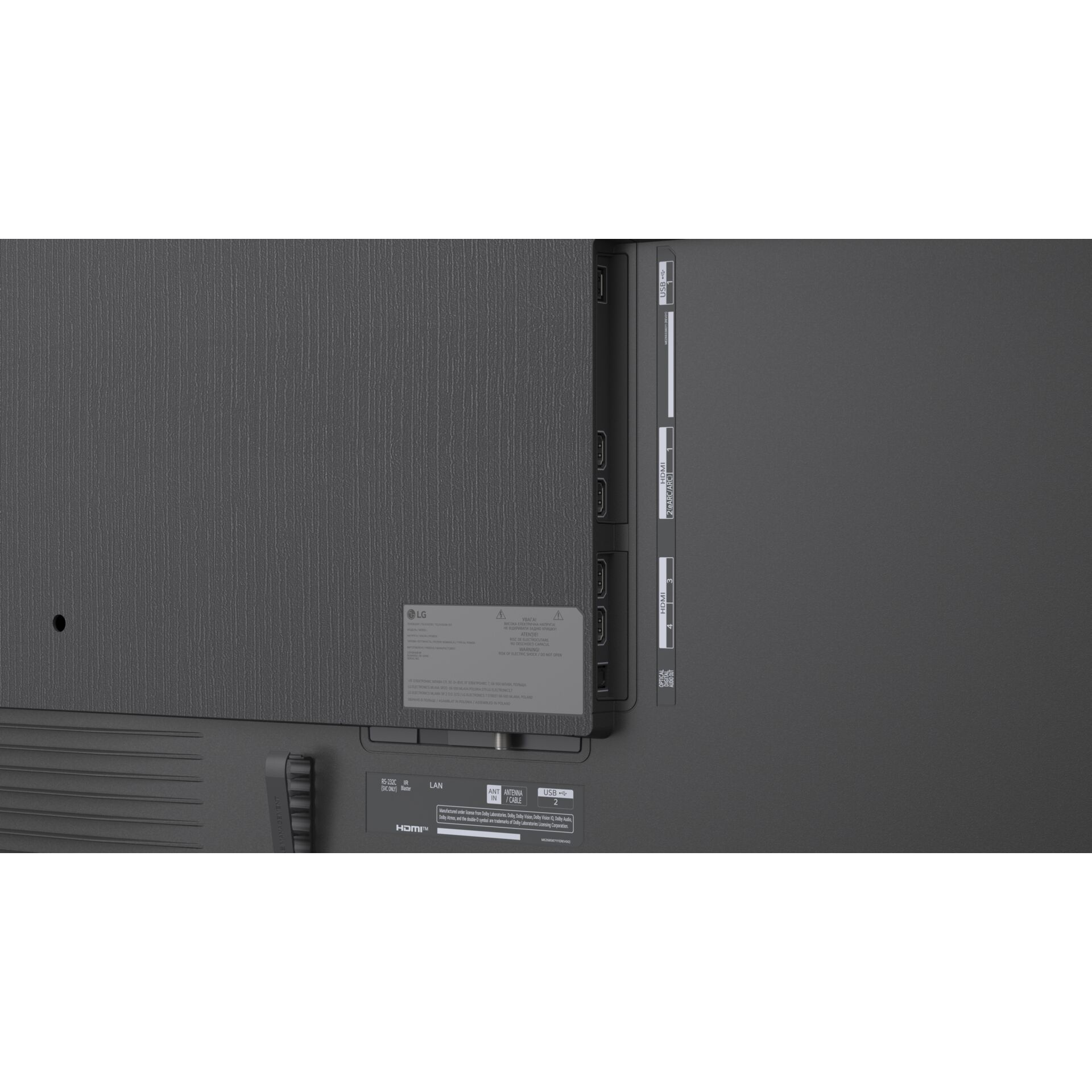 Fernsehen, Rückseite, HDMI, HDMI-Anschlüsse, Rückseite Fernseher