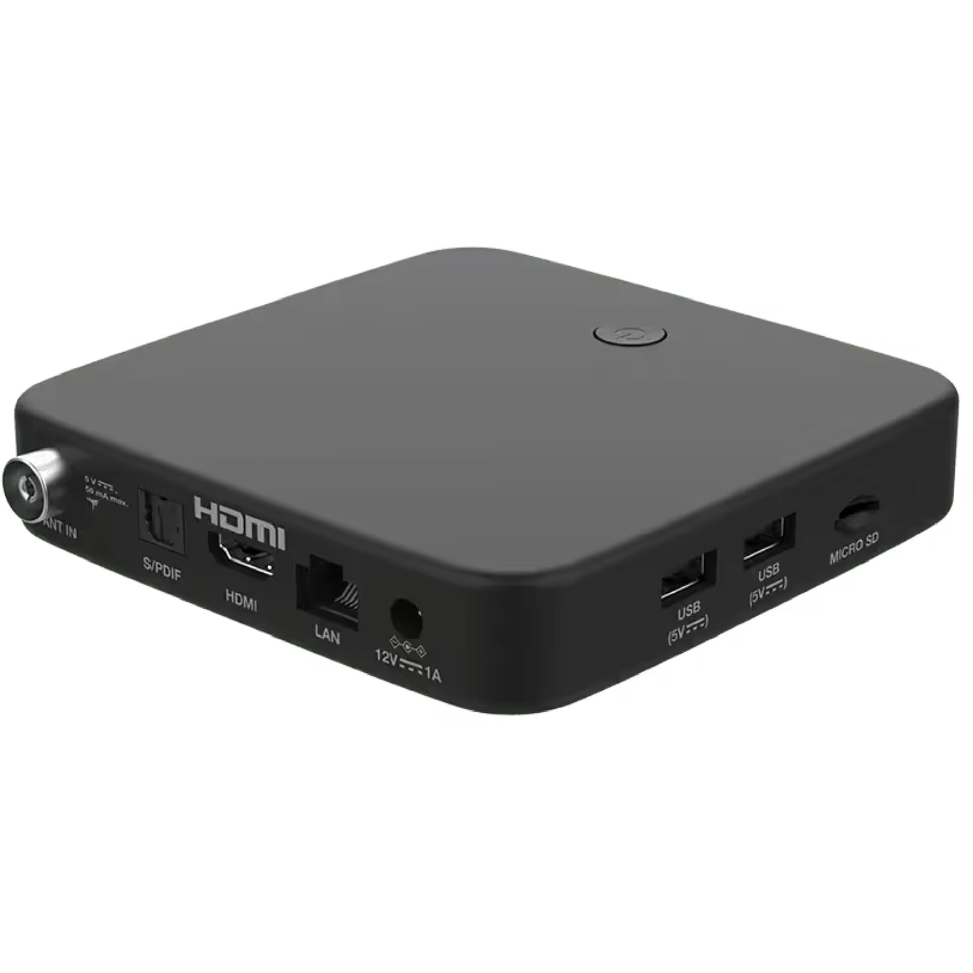 Medienplayer, Mini-PC, HDMI-Box, LAN-Port, USB-Anschlüsse