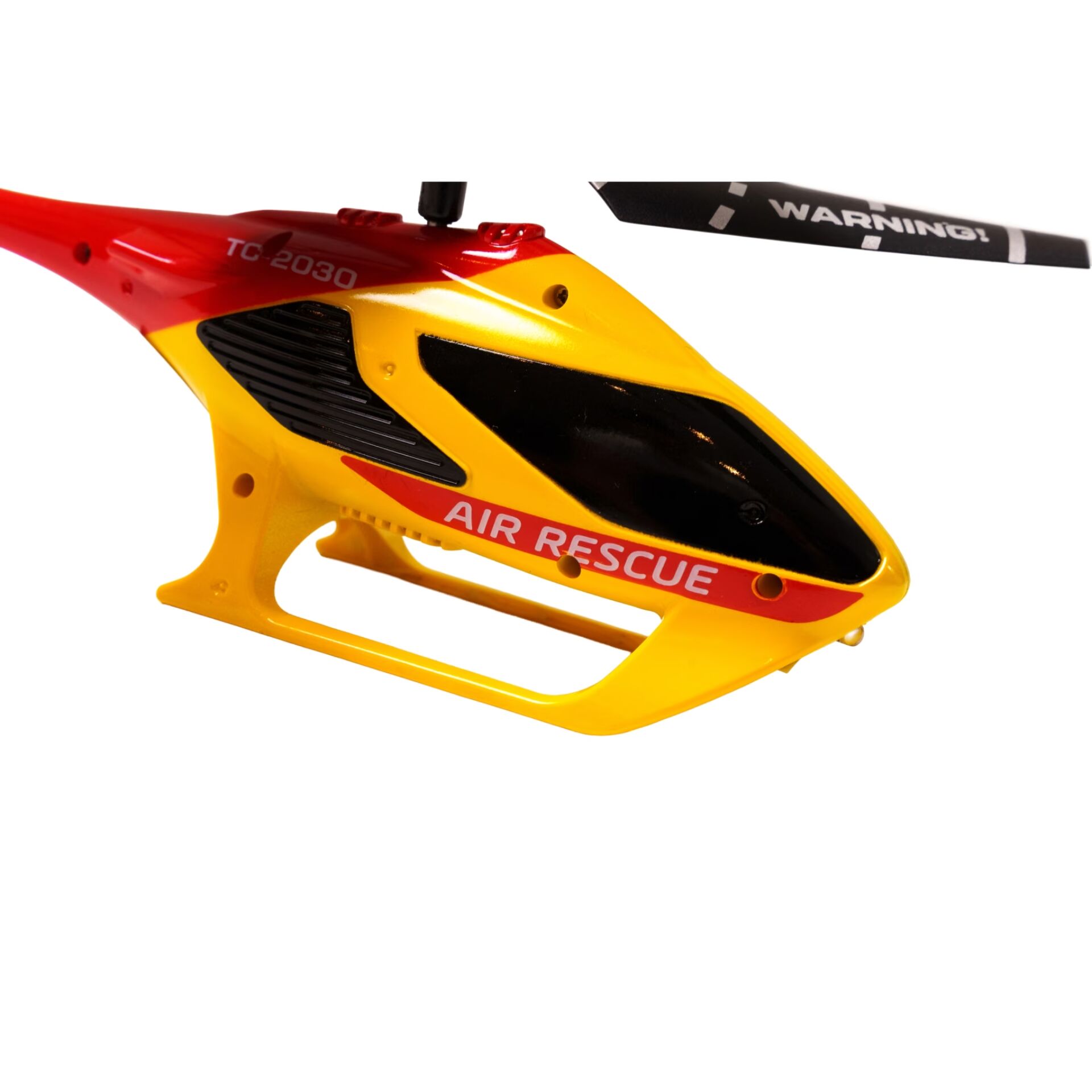 heli, air rescue, rc helicopter, gelb rot, turbine blade