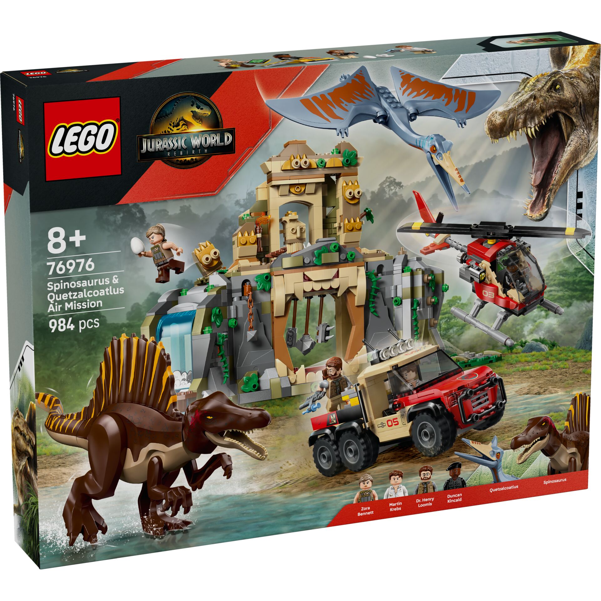 LEGO Jurassic World 76976  Hubschrauber-Einsatz