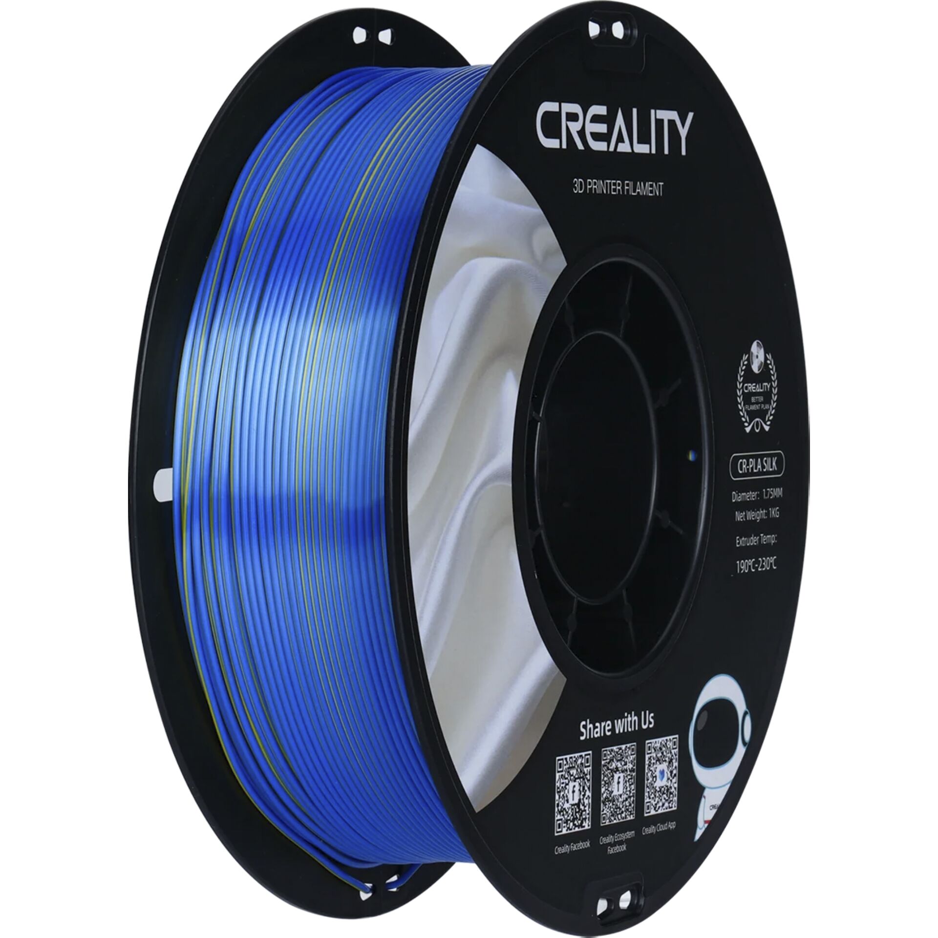 Creality Filament CR-Silk Blue  1kg
