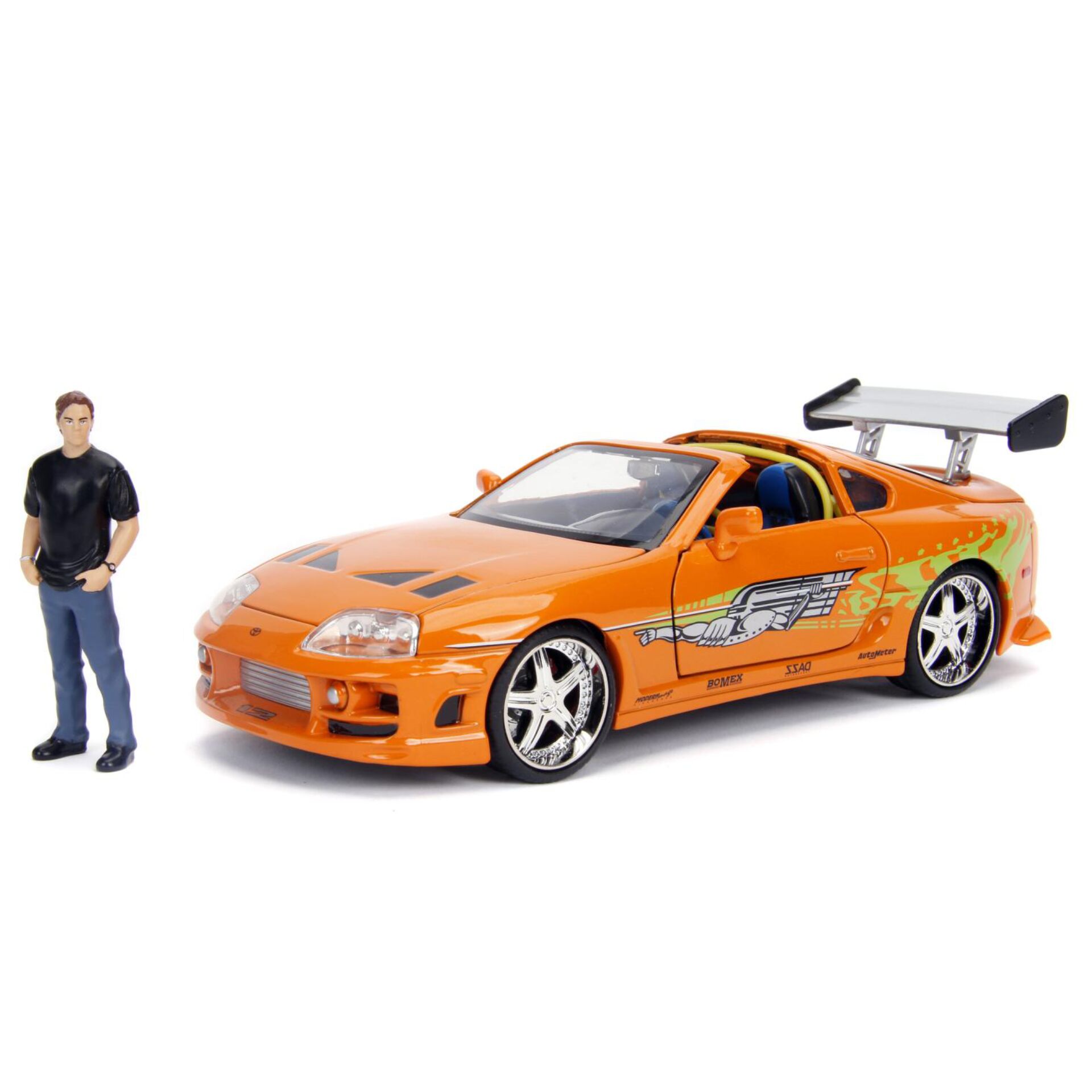  toy car, orange car, racing car, diecast, remote detachable figure