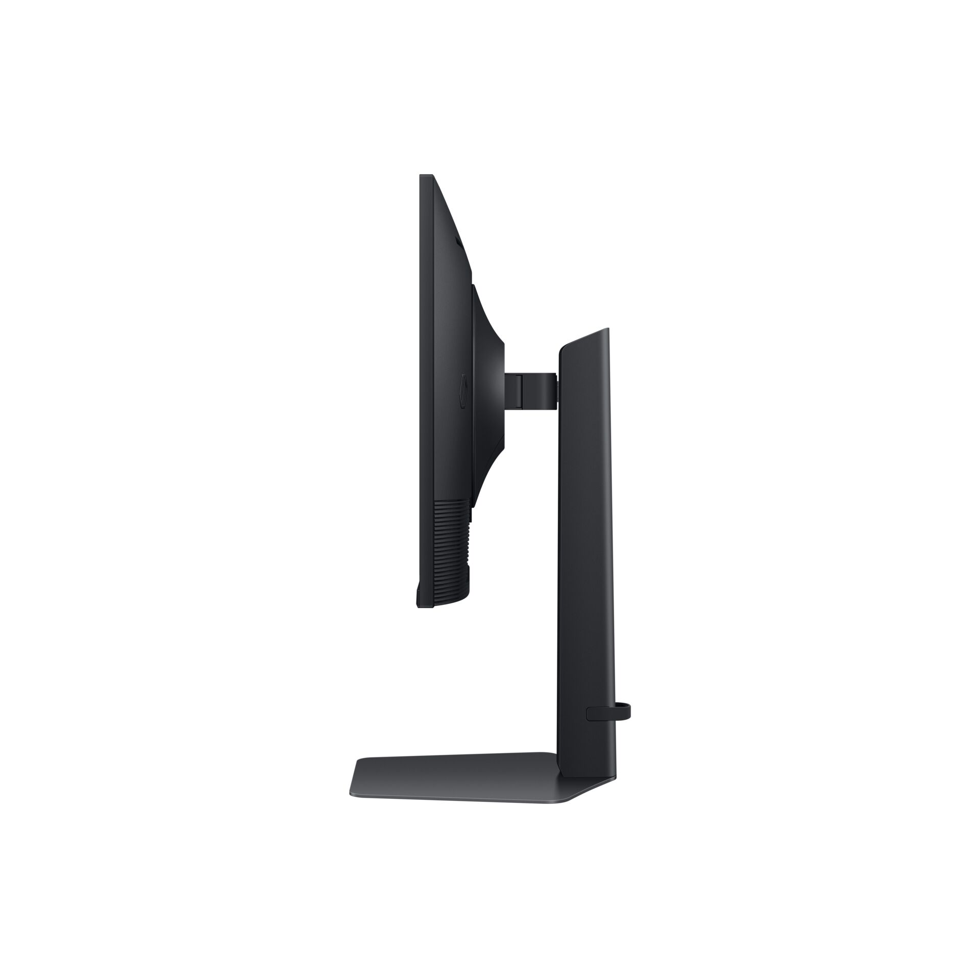 monitor, lcd, desktop, schwarz, verstellbarer stand