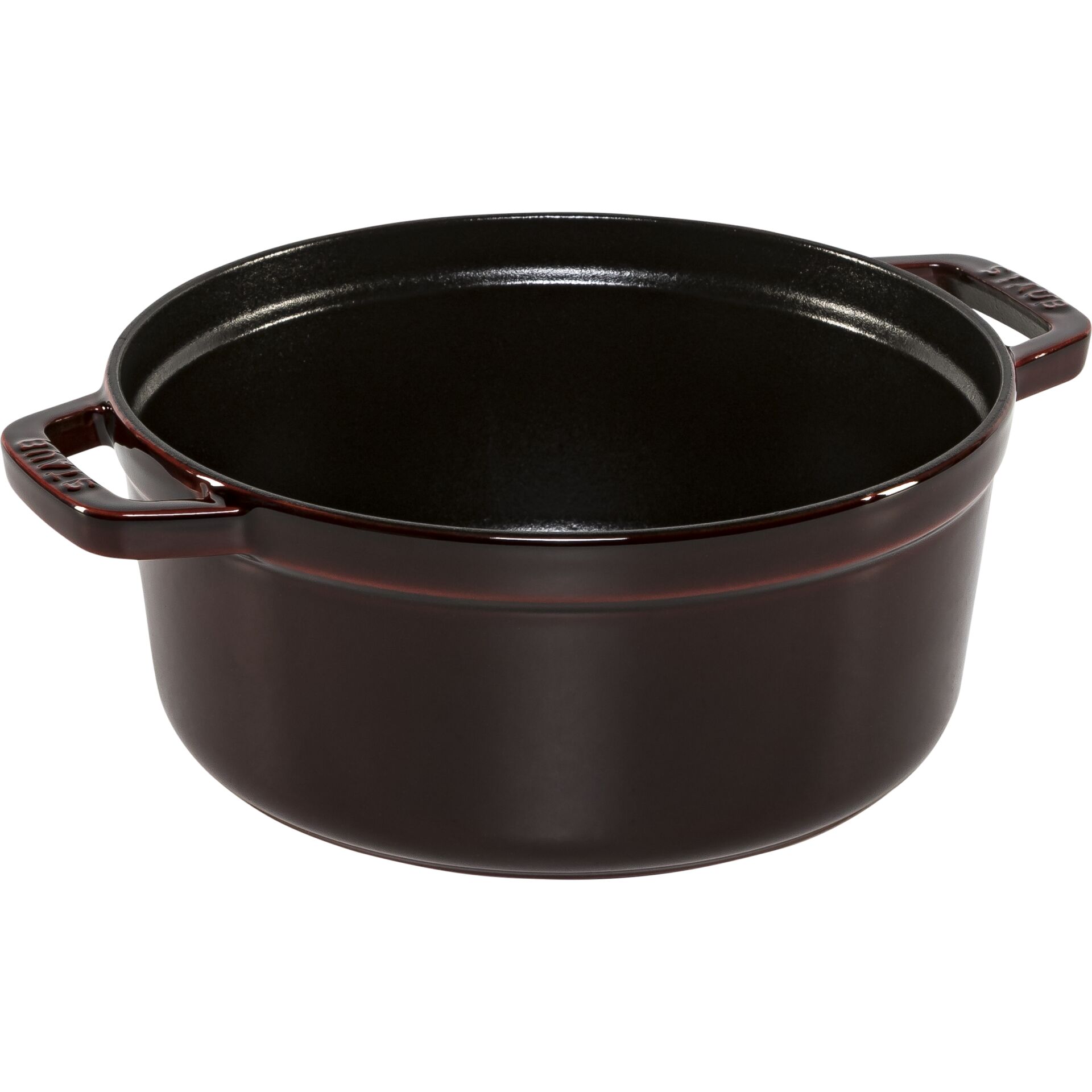 Dutch oven, Cast iron, Dark brown, Oven-safe, Dishwasher-safe