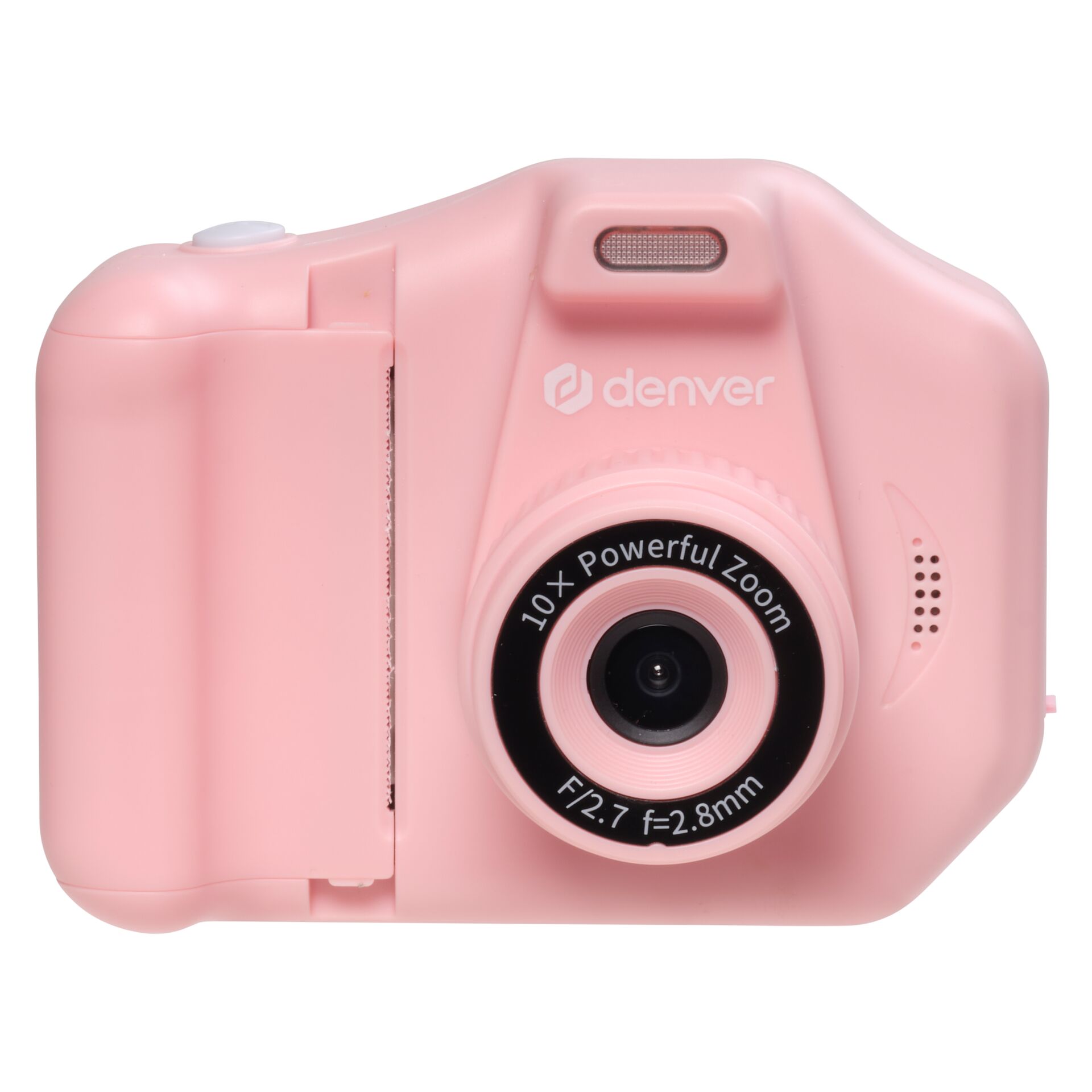 Digitalkamera, Rosa, Kompaktkamera, 10-fach-Zoom, Kunststoffgehäuse